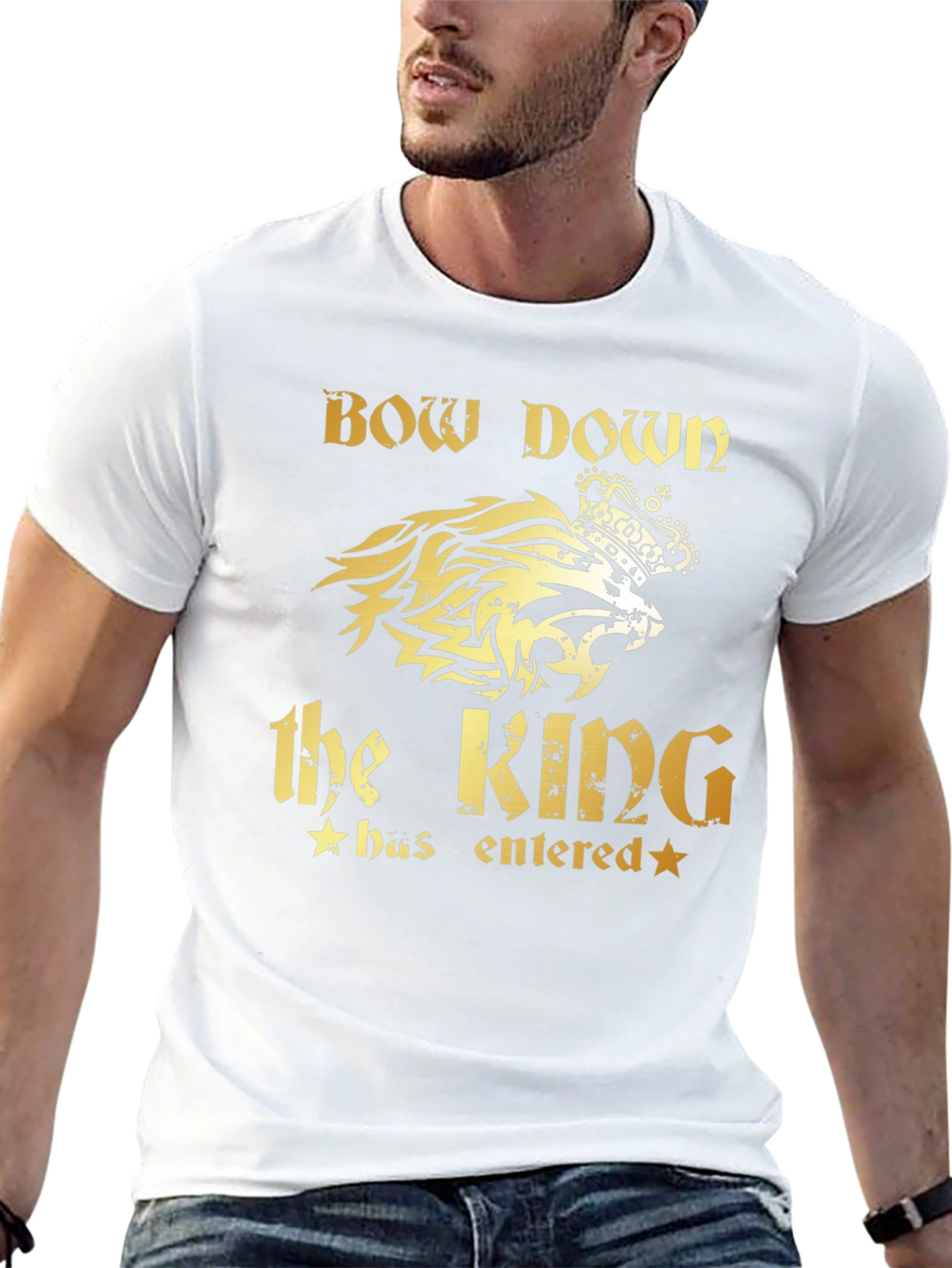 Bow Down the King Graphic Tee