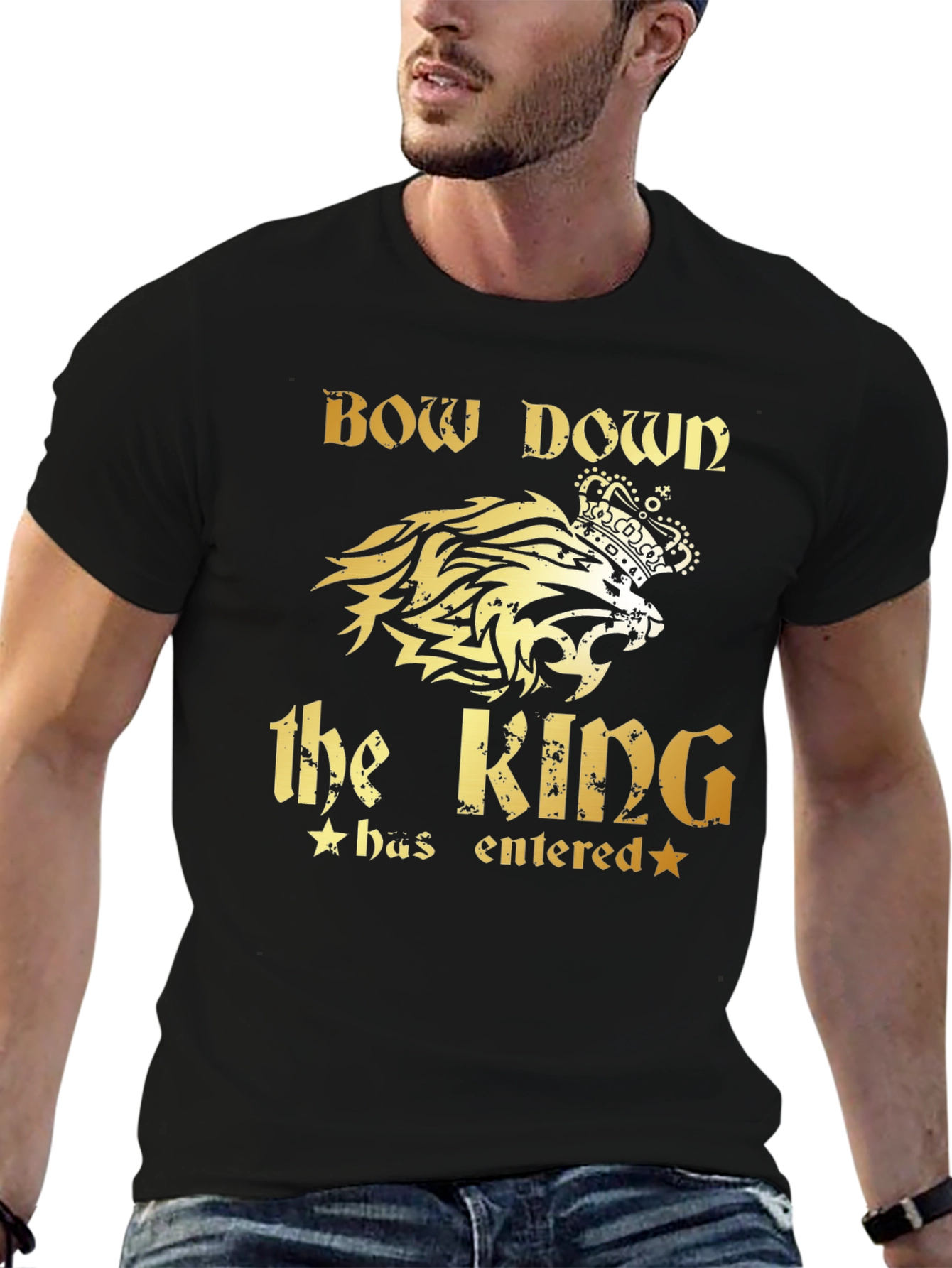 Bow Down the King Graphic Tee