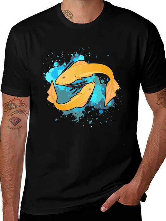 Pisces Graphic T-Shirt - Zodiac Sign Tee