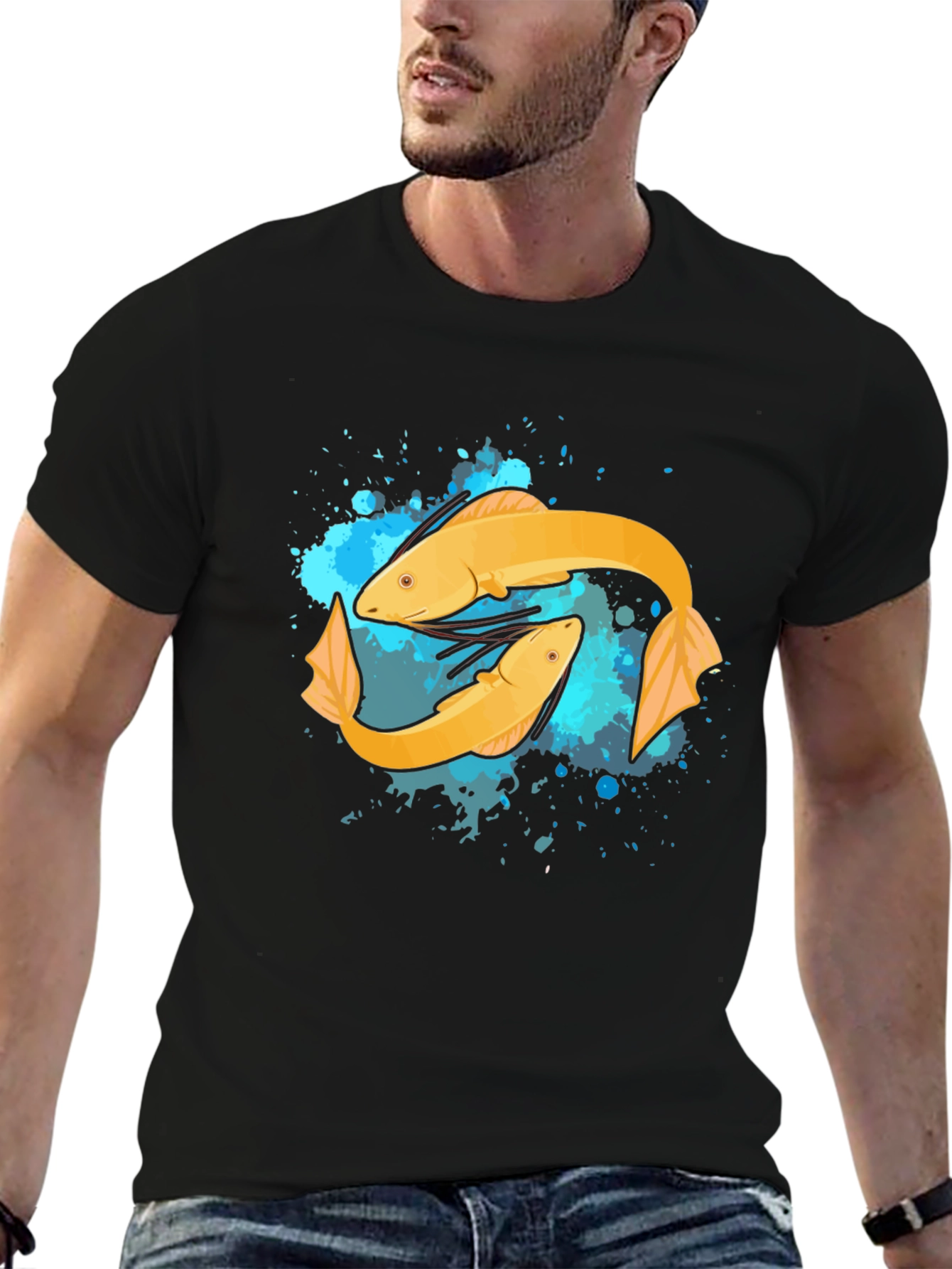Pisces Graphic T-Shirt - Zodiac Sign Tee