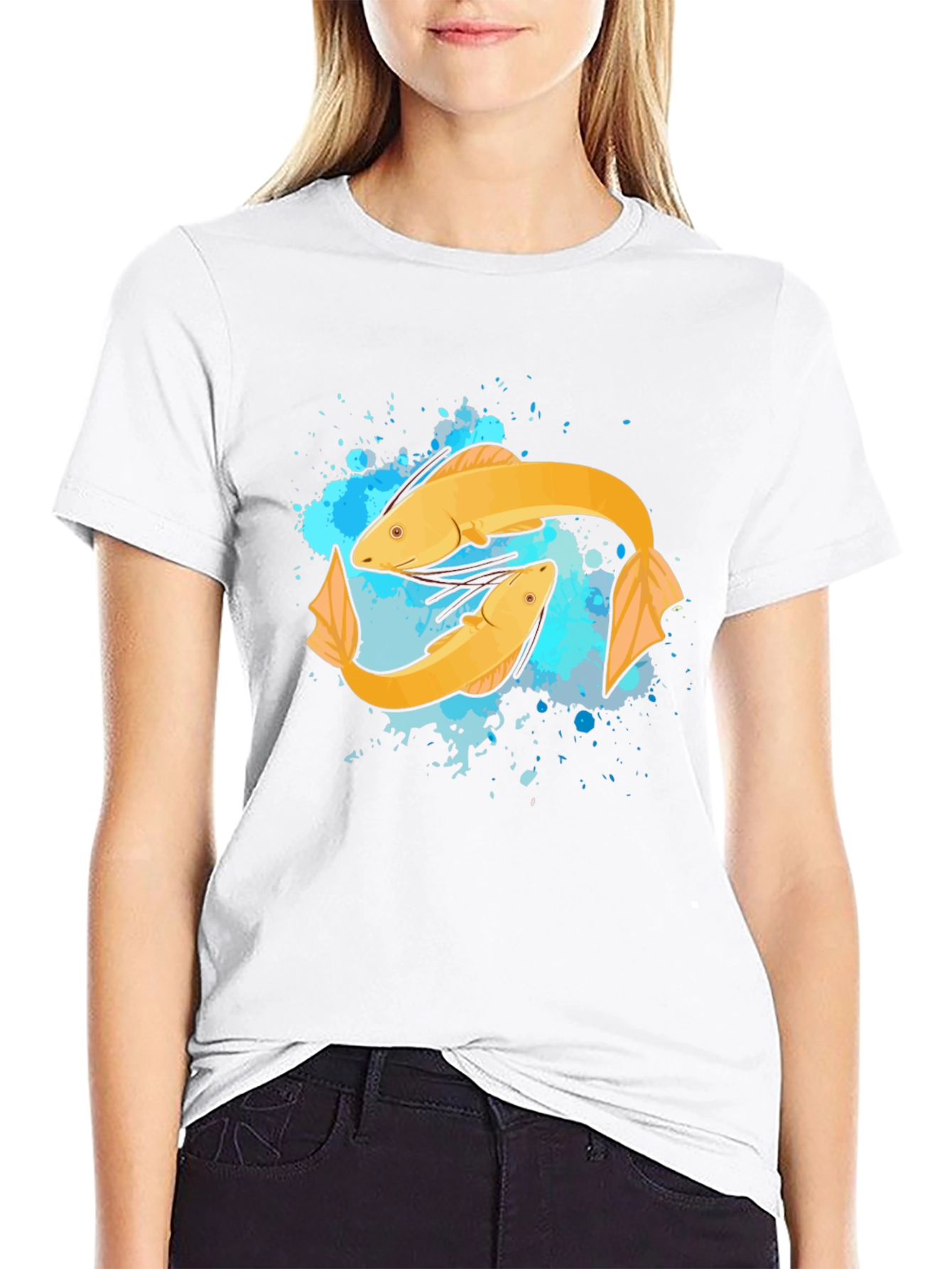 Pisces Graphic T-Shirt - Zodiac Sign Tee