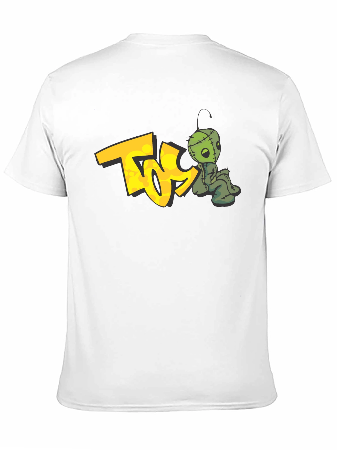 Black Tee with TOS Graphic
