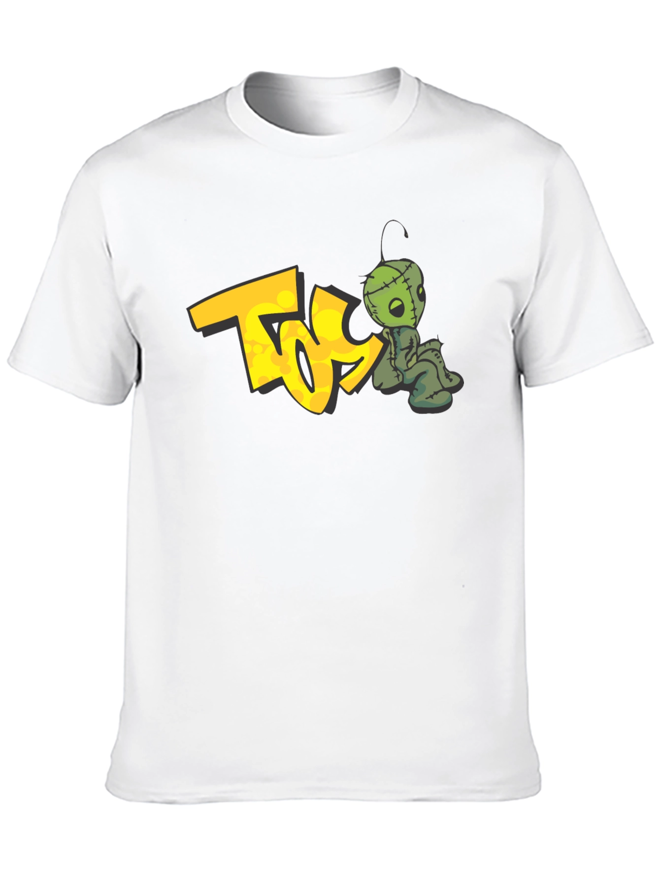 Black Tee with TOS Graphic