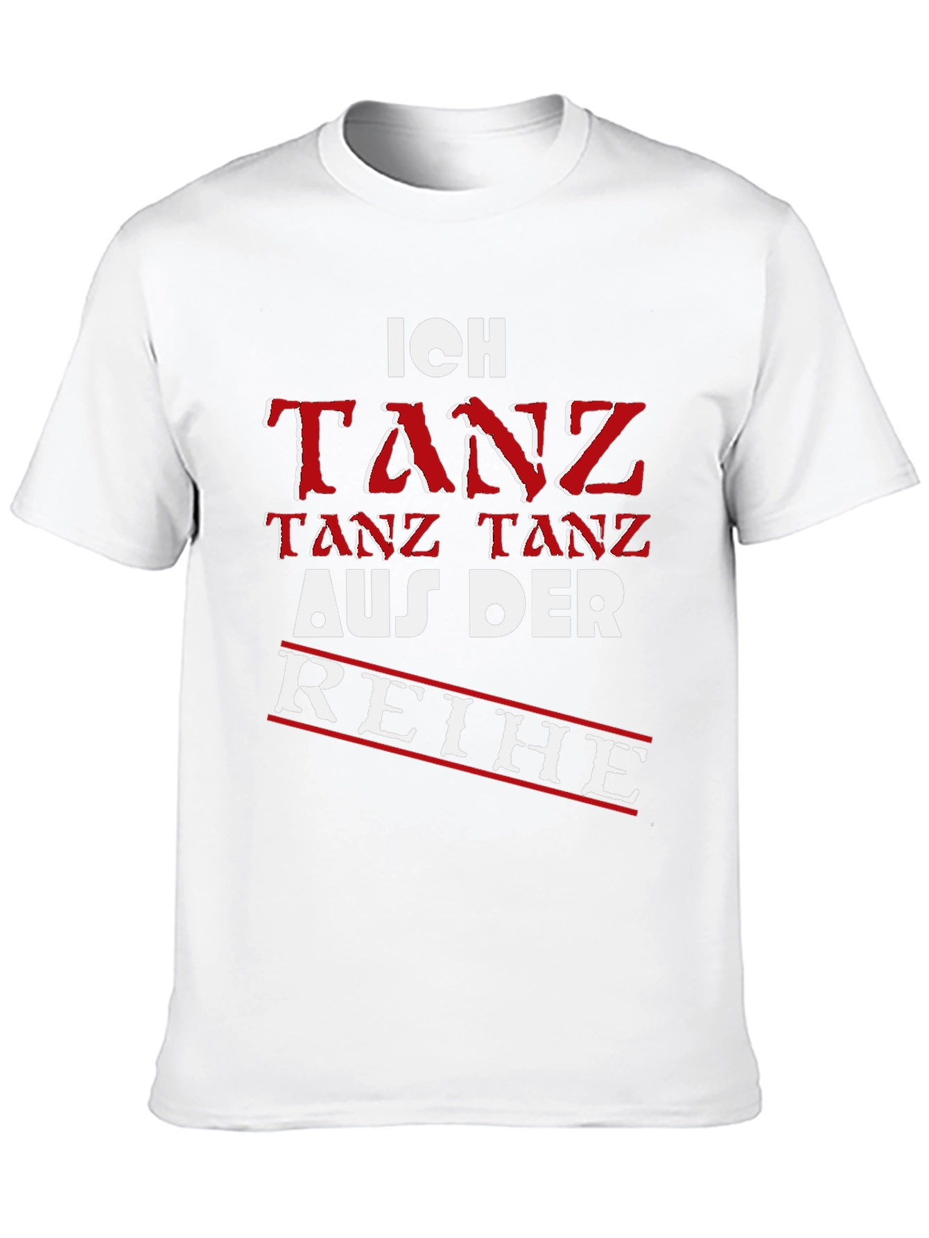 Ich Tanz Aus Der Reihe Black T-Shirt