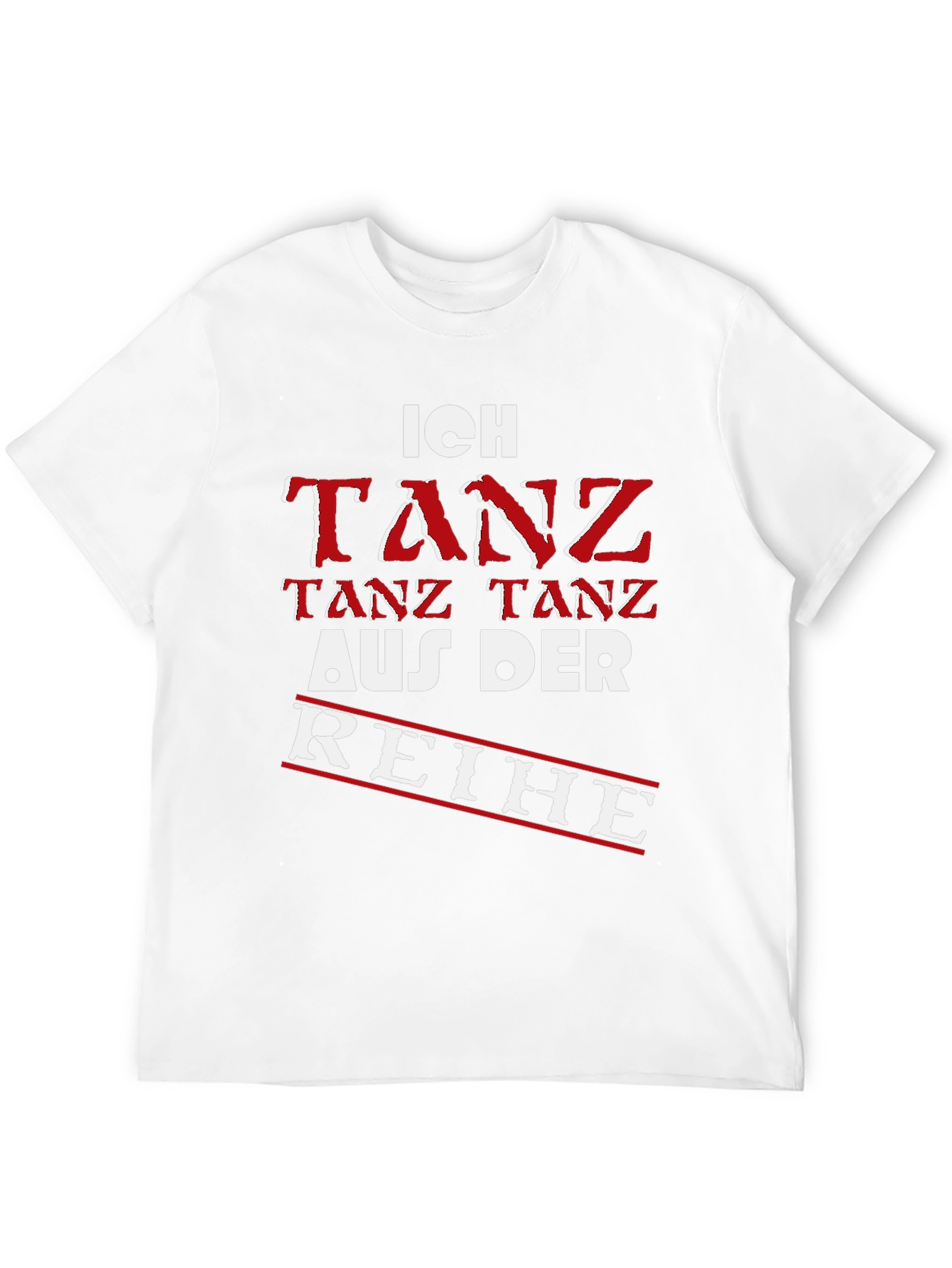 Ich Tanz Aus Der Reihe Black T-Shirt