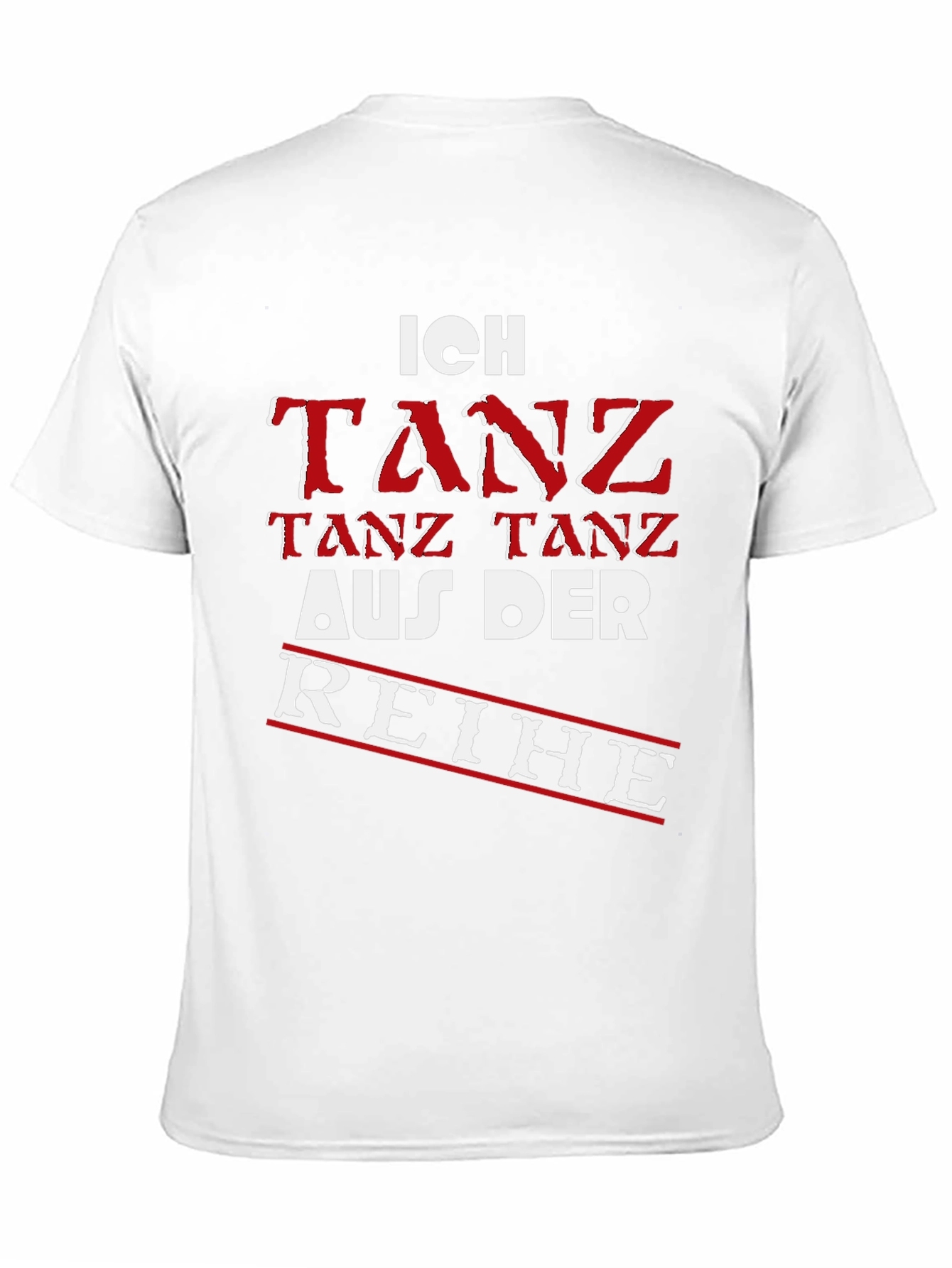 Ich Tanz Aus Der Reihe Black T-Shirt