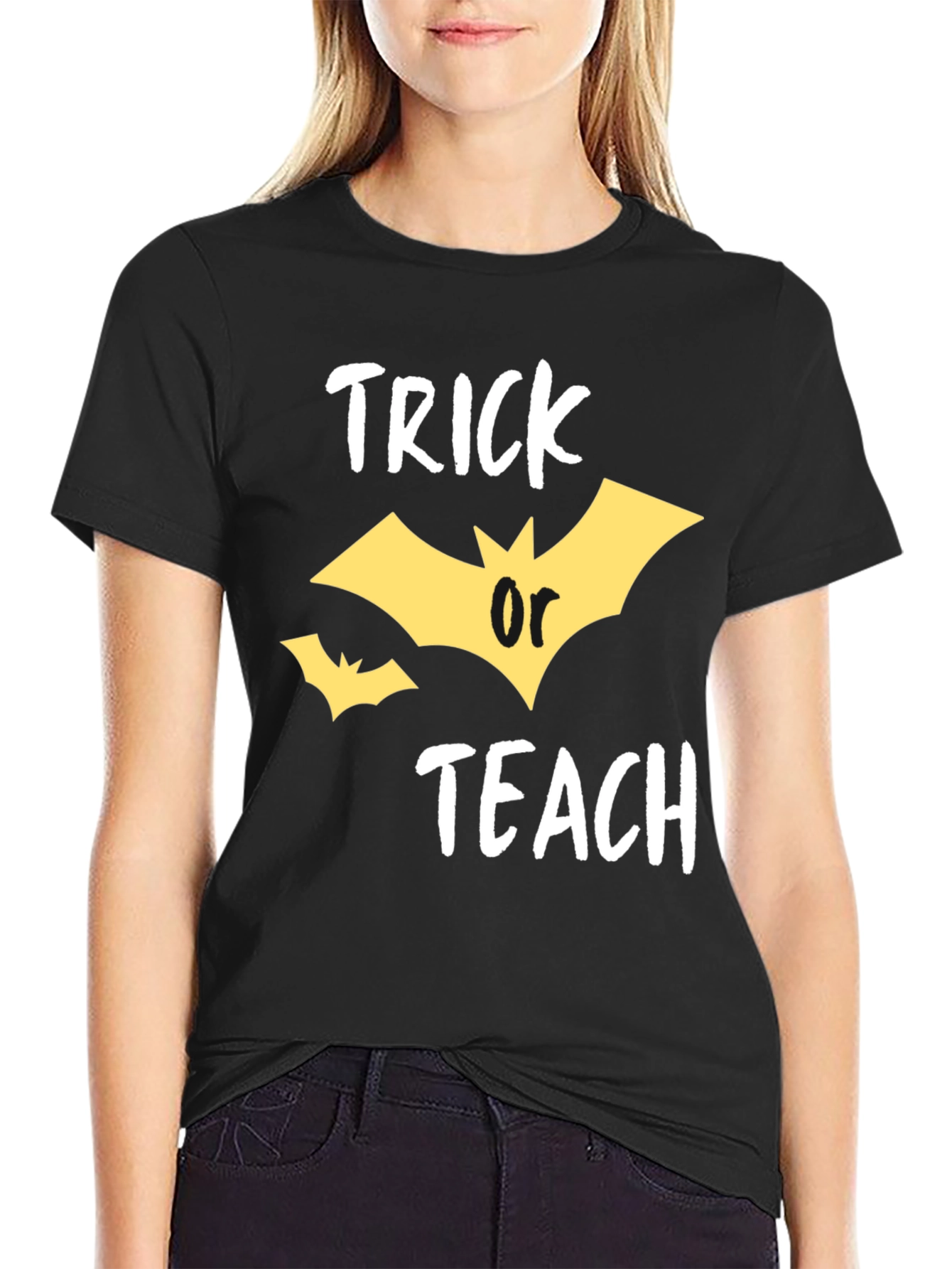 Trick or Teach Halloween Teacher T-Shirt