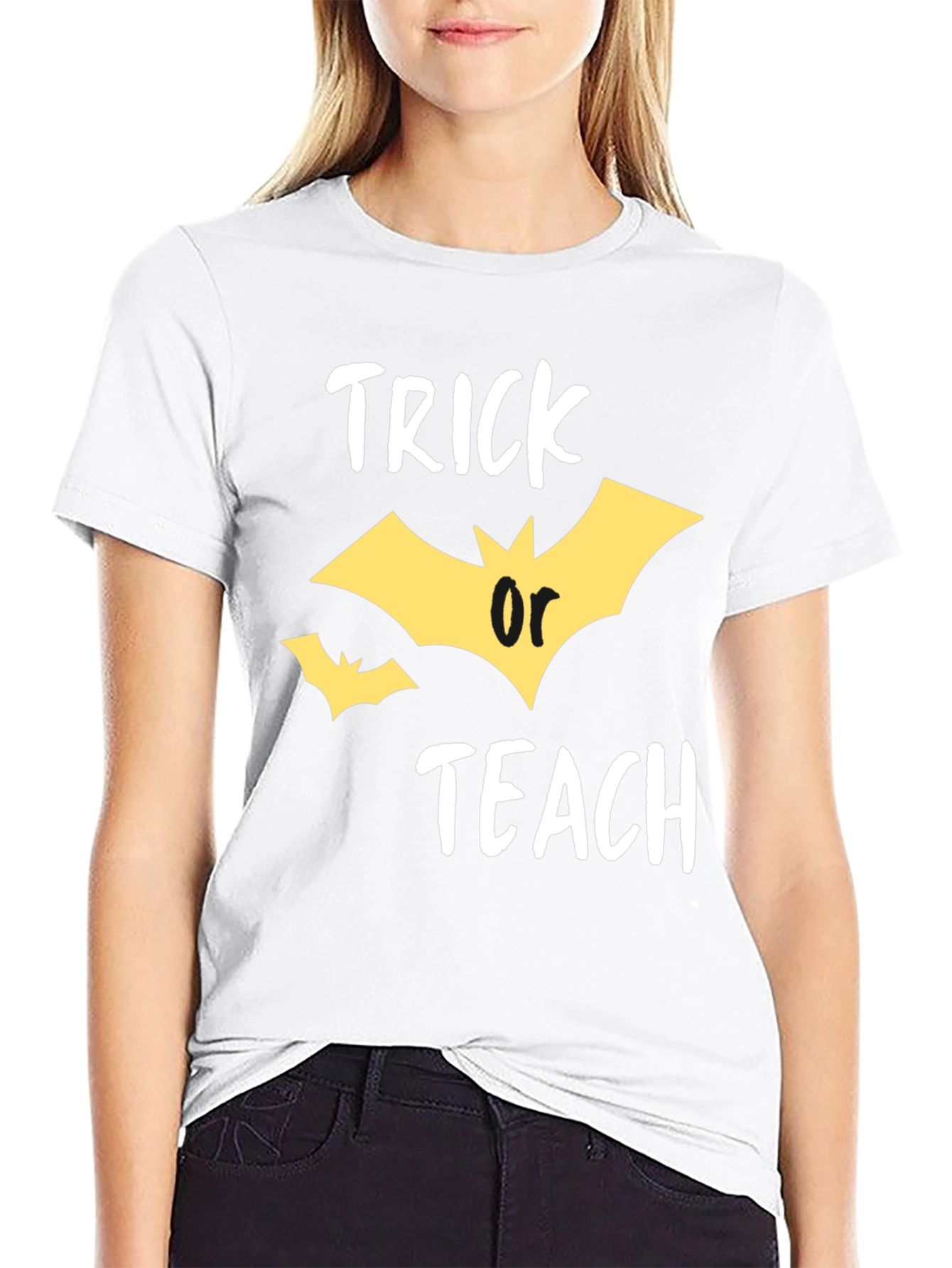 Trick or Teach Halloween Teacher T-Shirt