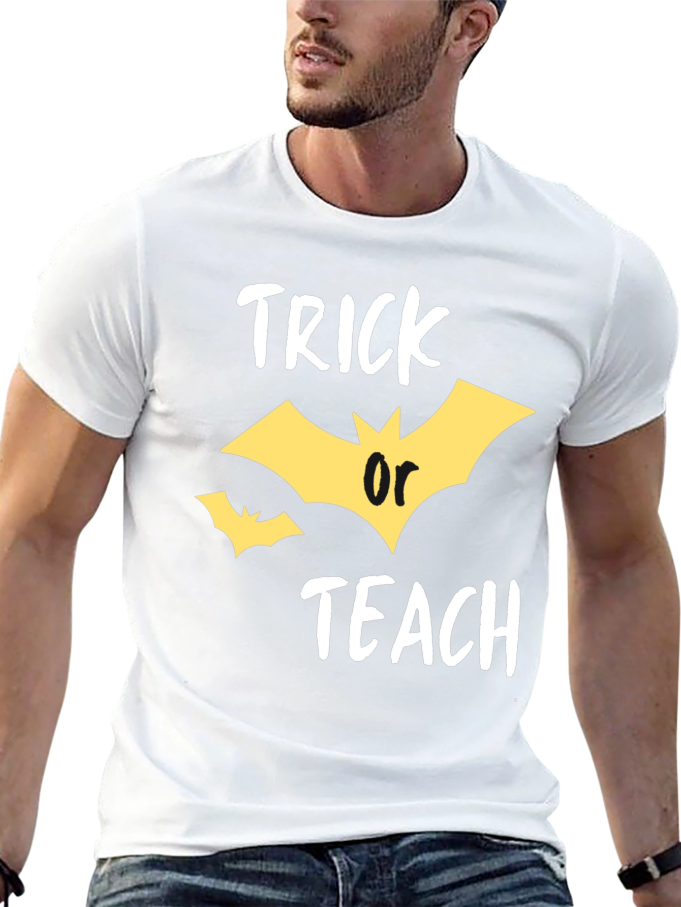 Trick or Teach Halloween Teacher T-Shirt