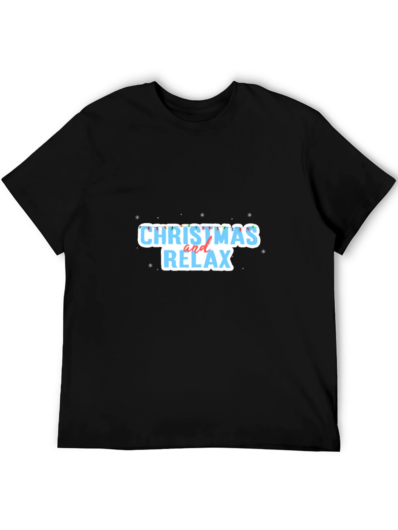 Christmas and Relax Graphic T-Shirt