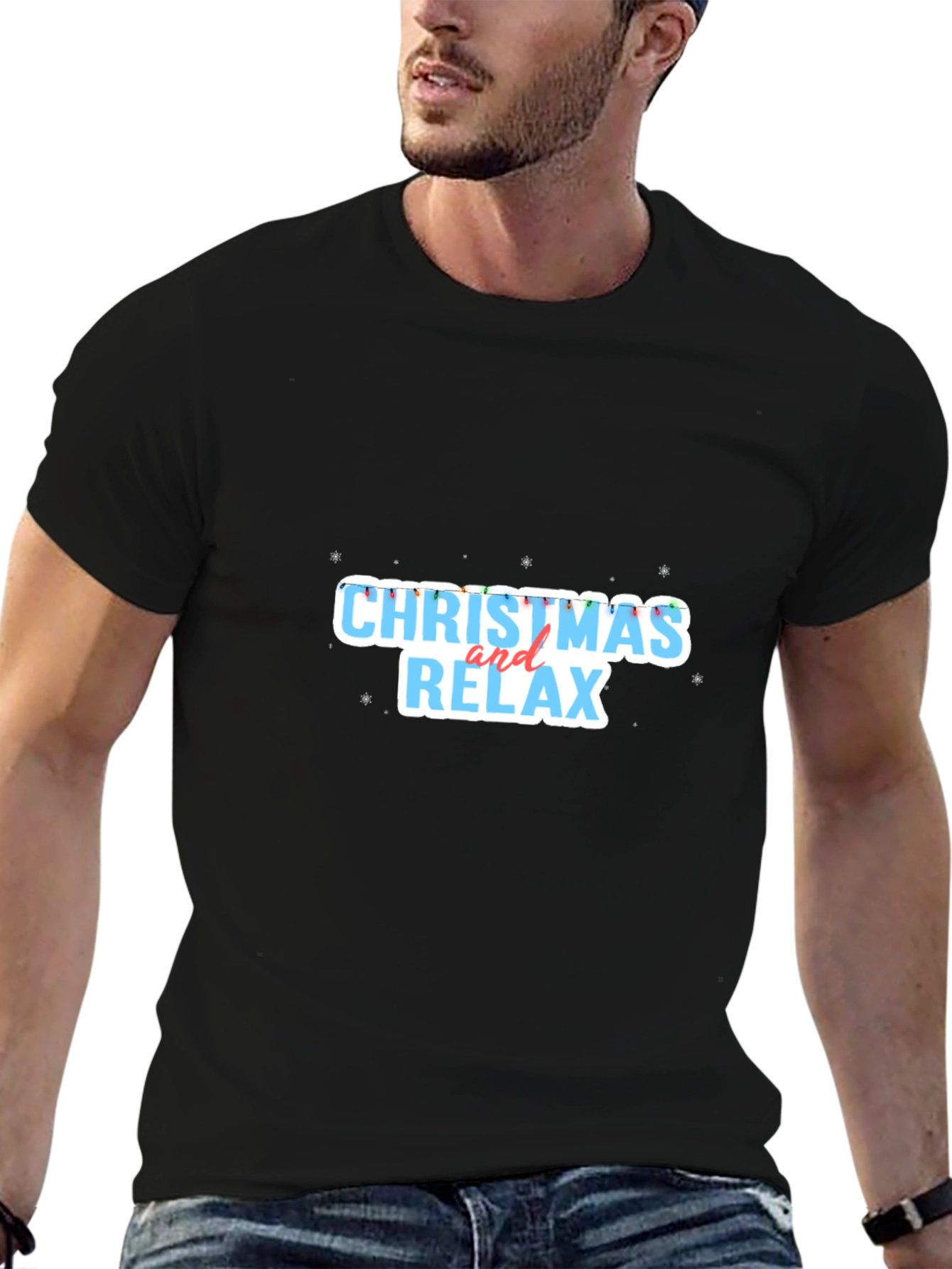 Christmas and Relax Graphic T-Shirt