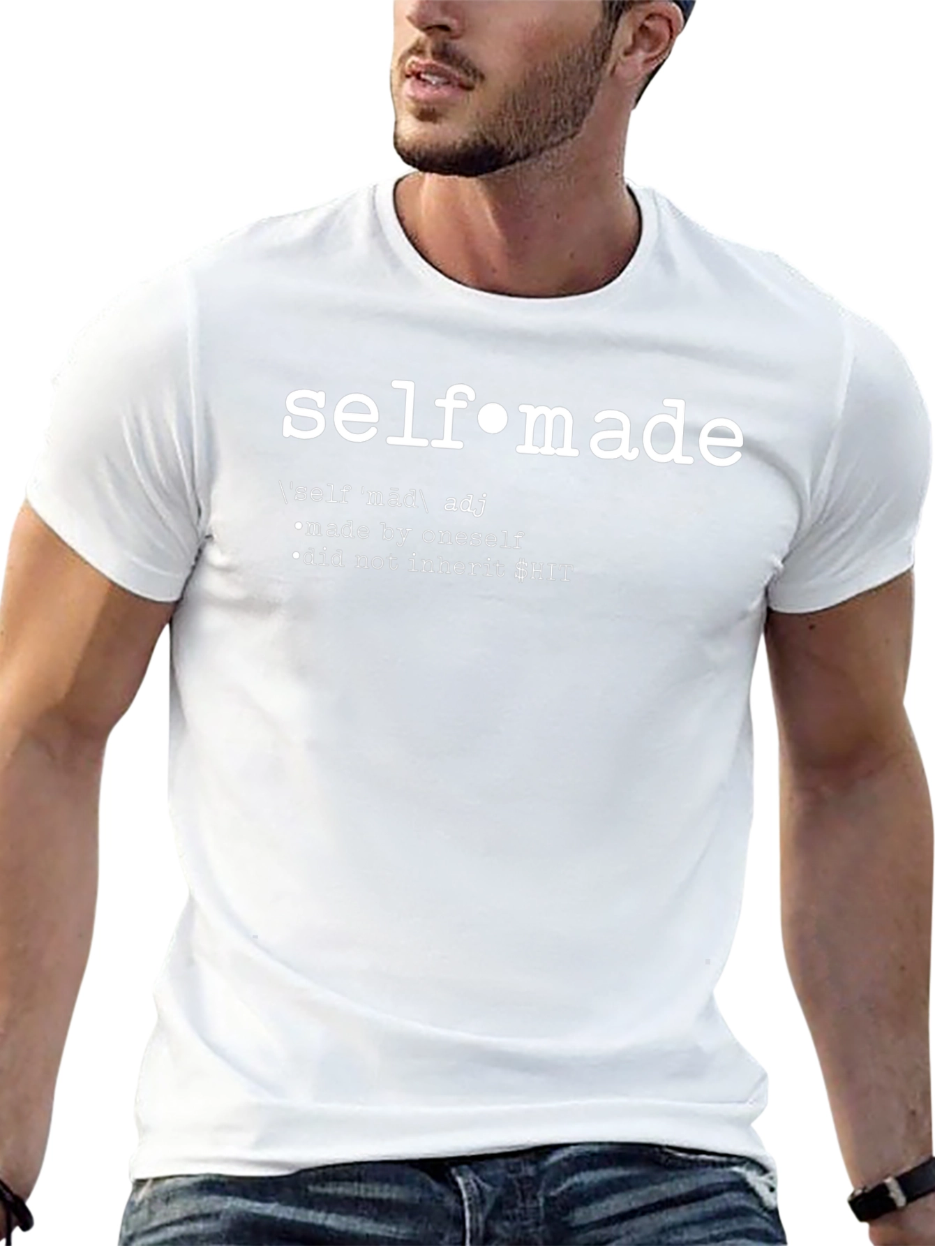 Self-Made Definition T-Shirt