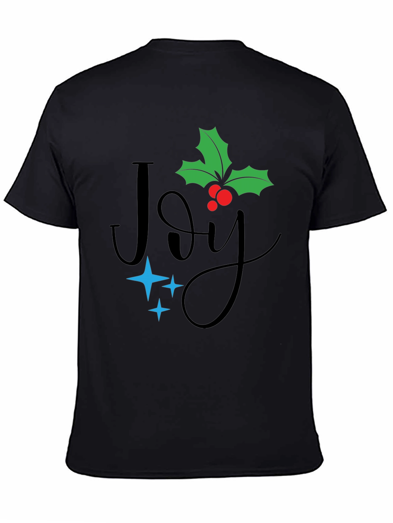 Joy Christmas Graphic Tee - Holiday Spirit
