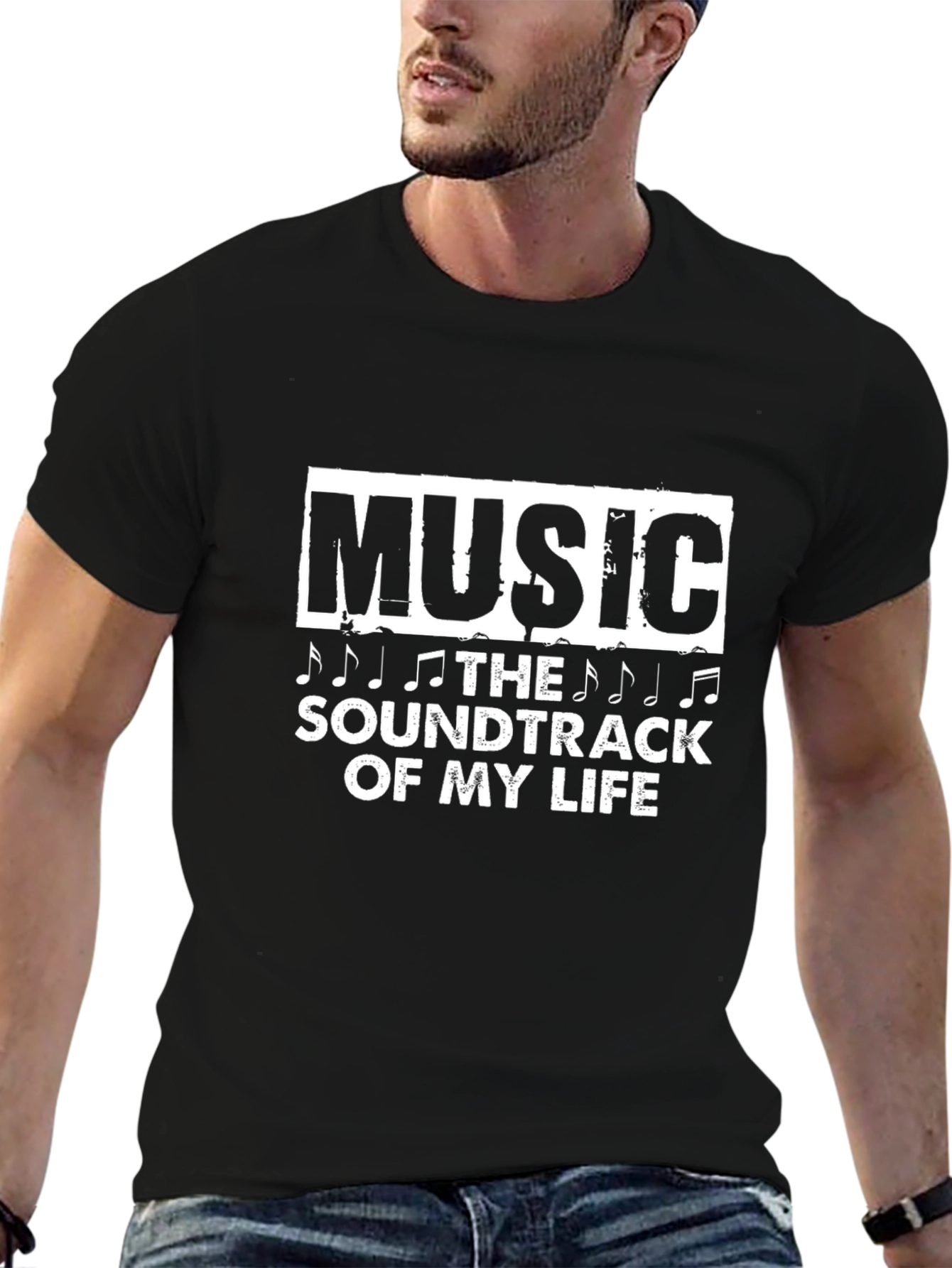Music Soundtrack of My Life Graphic Tee