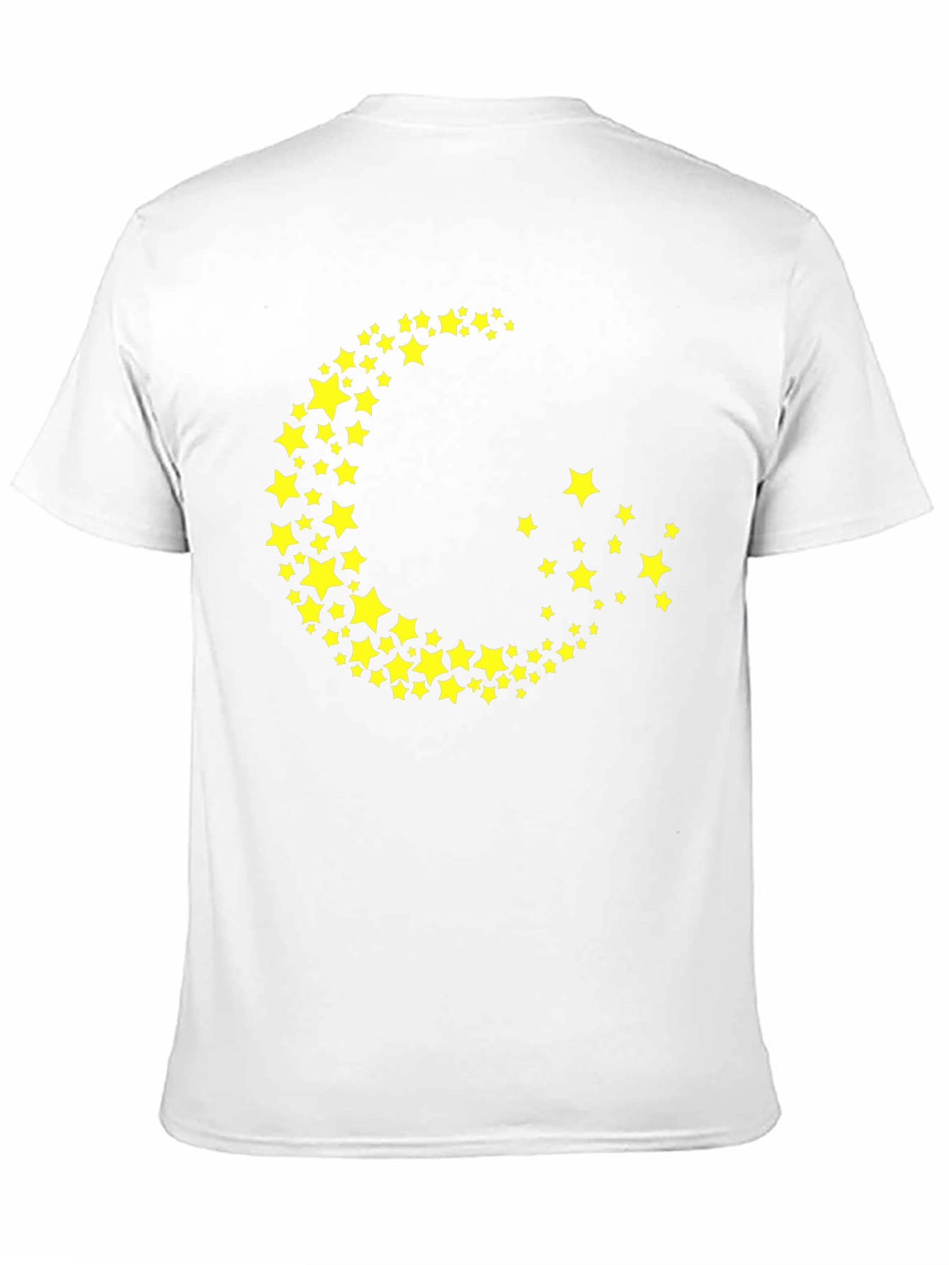 Crescent Moon Star Graphic Tee - Trendy Black T-Shirt