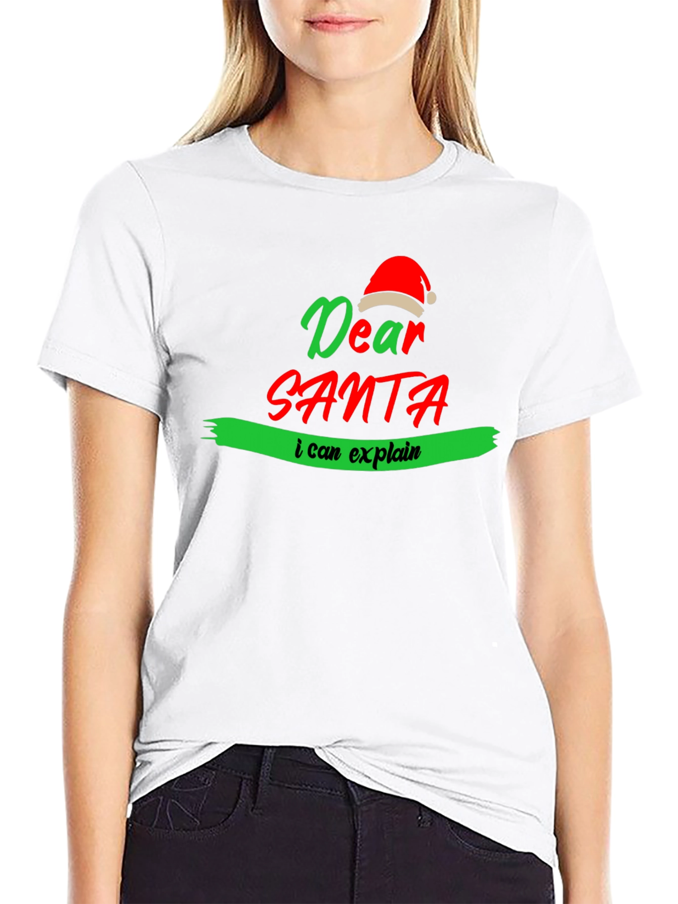 Dear Santa I Can Explain Christmas T-Shirt