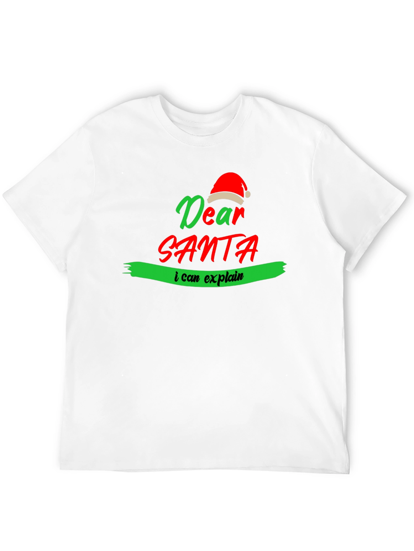 Dear Santa I Can Explain Christmas T-Shirt