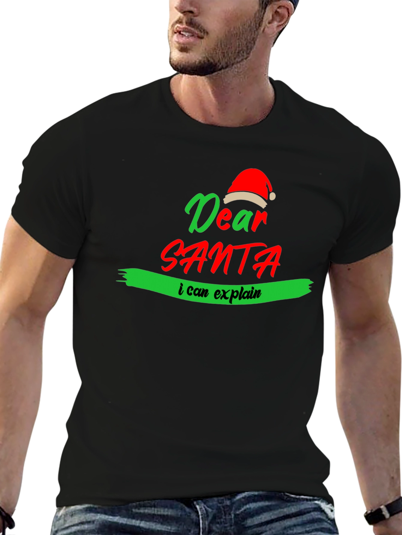 Dear Santa I Can Explain Christmas T-Shirt