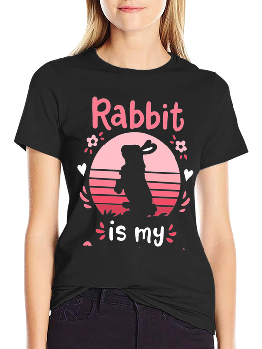 Rabbit is My Valentine T-Shirt