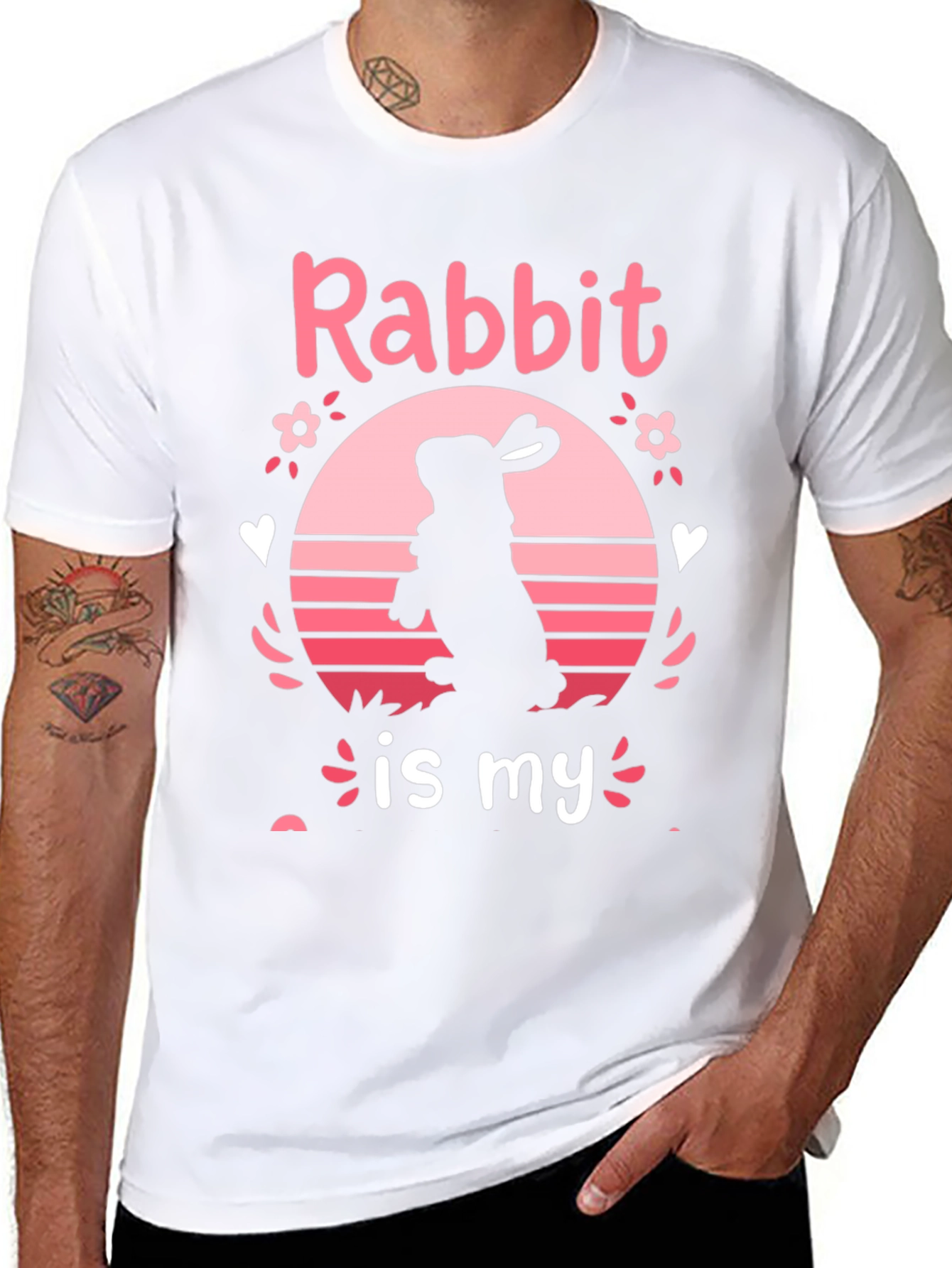 Rabbit is My Valentine T-Shirt