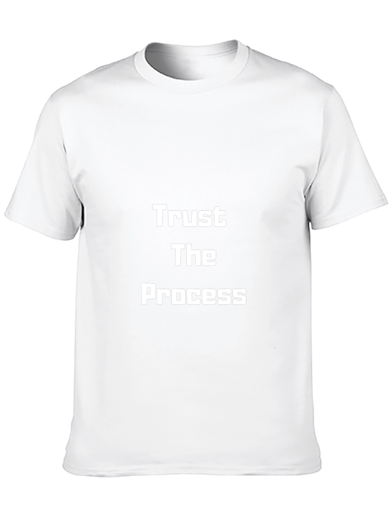 Trust The Process Black T-Shirt