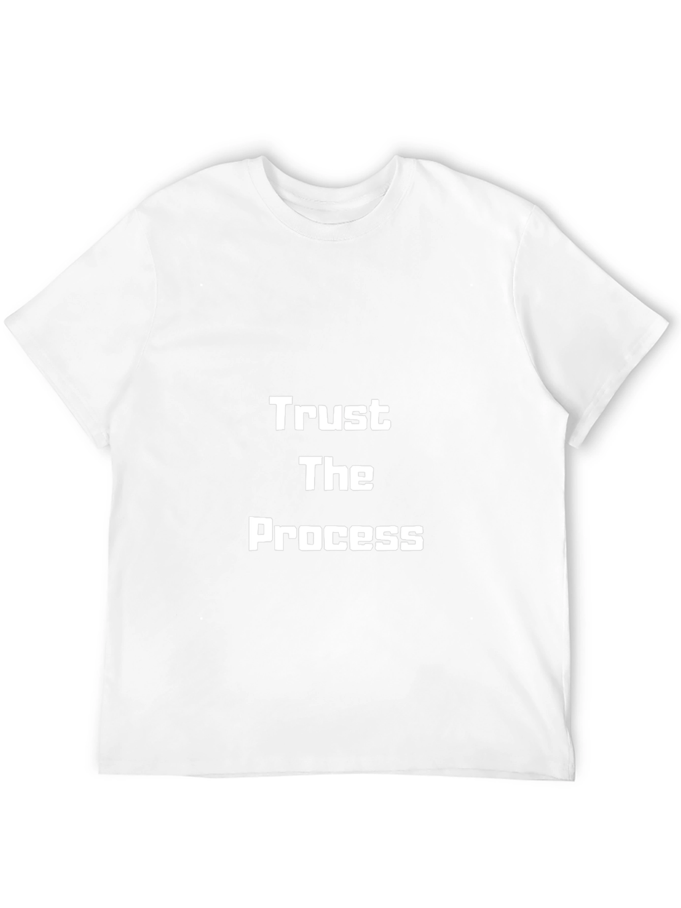 Trust The Process Black T-Shirt
