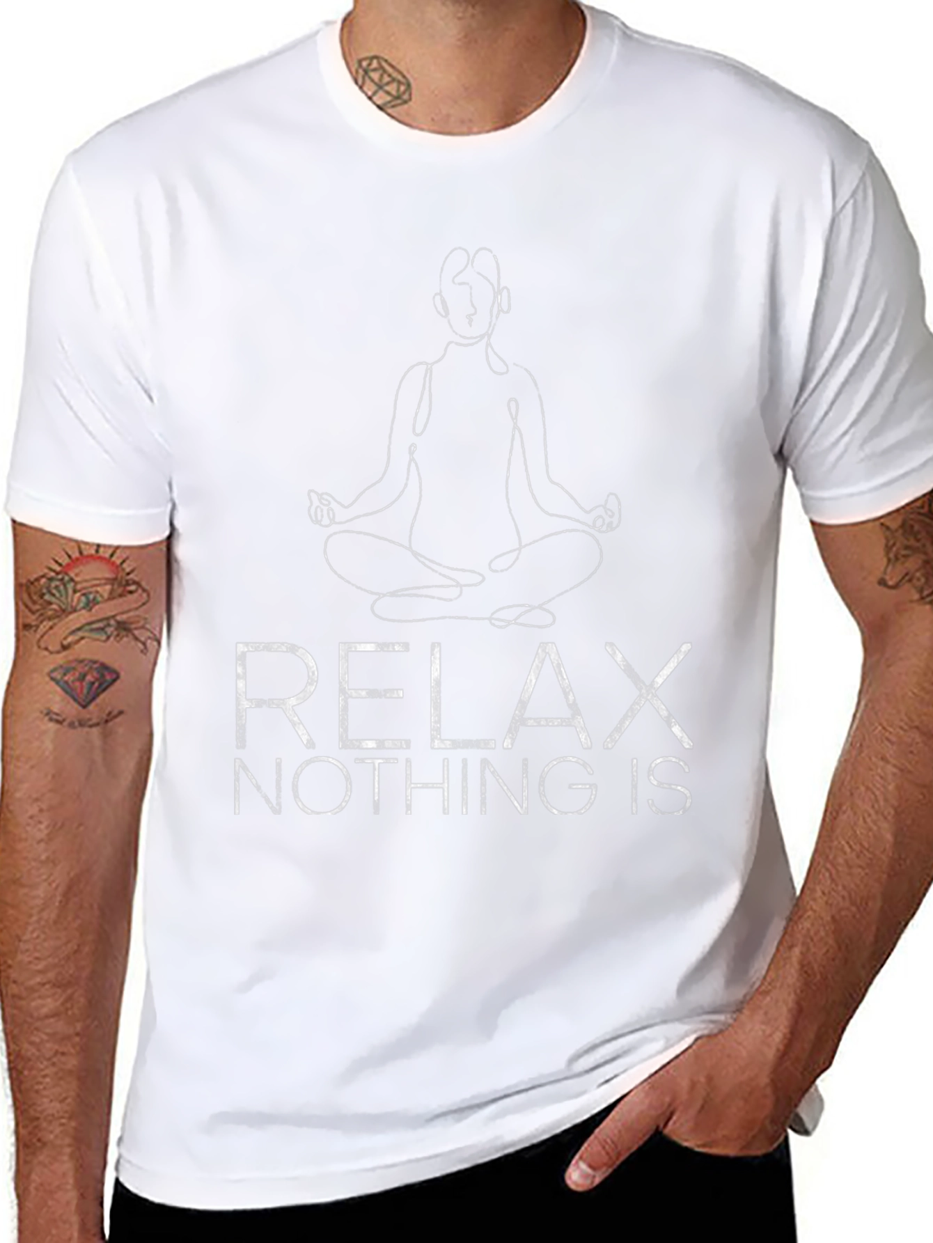Relax Nothing Is Meditation T-Shirt