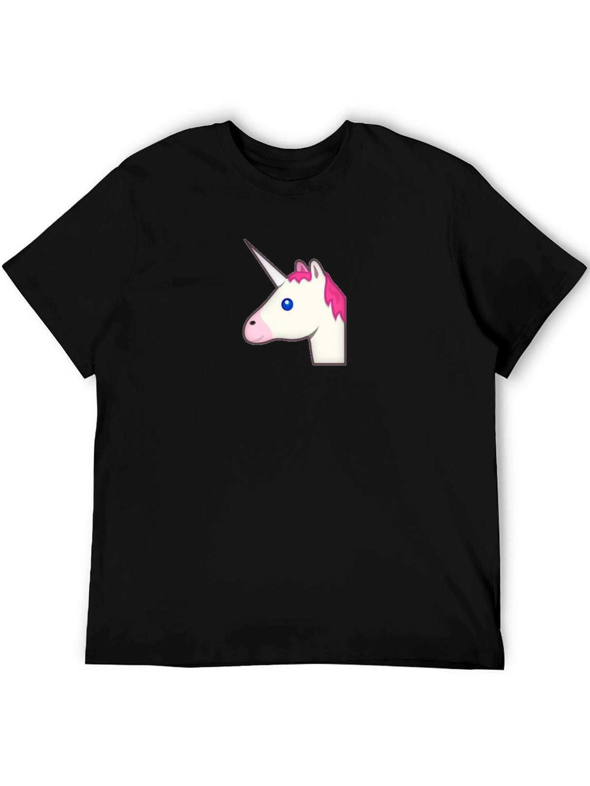 Unicorn Graphic Black T-Shirt