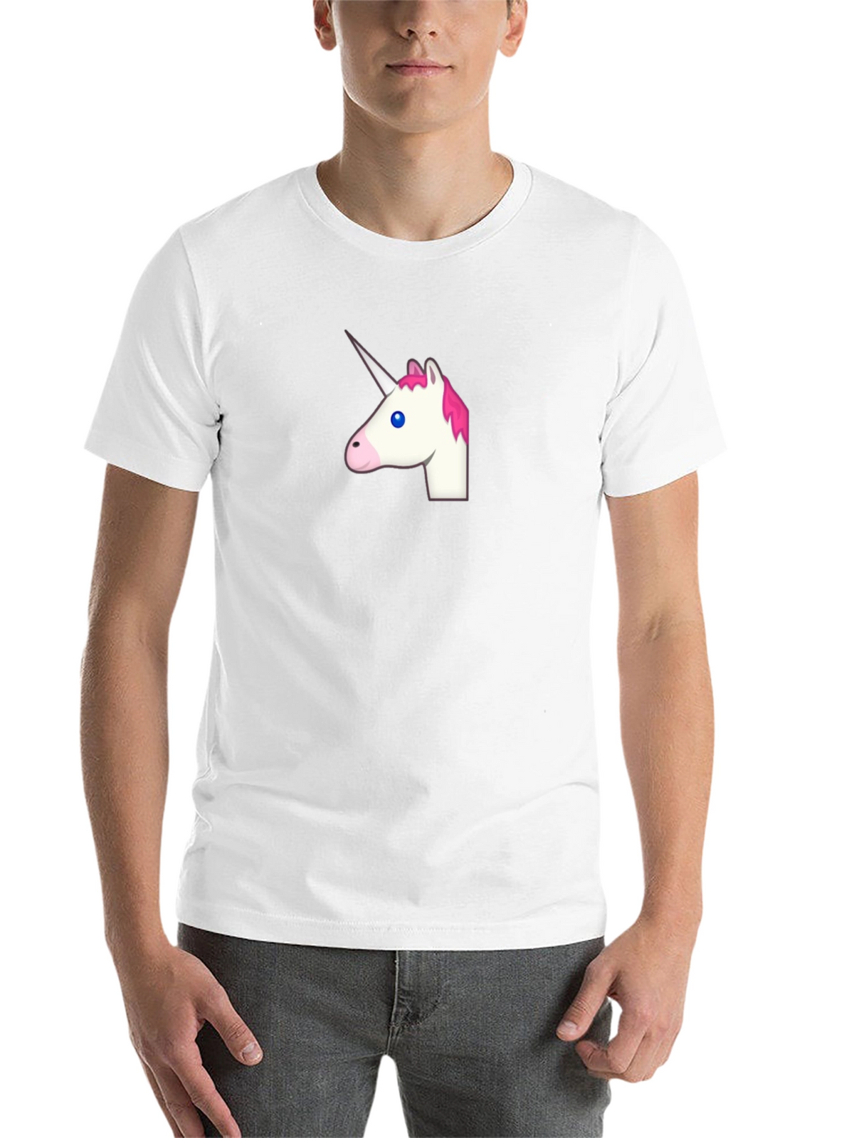 Unicorn Graphic Black T-Shirt