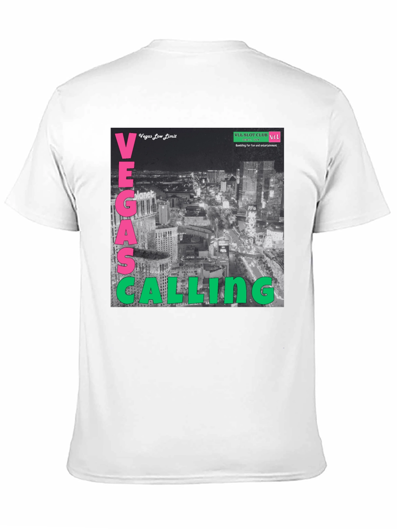 Vegas Calling Graphic T-Shirt