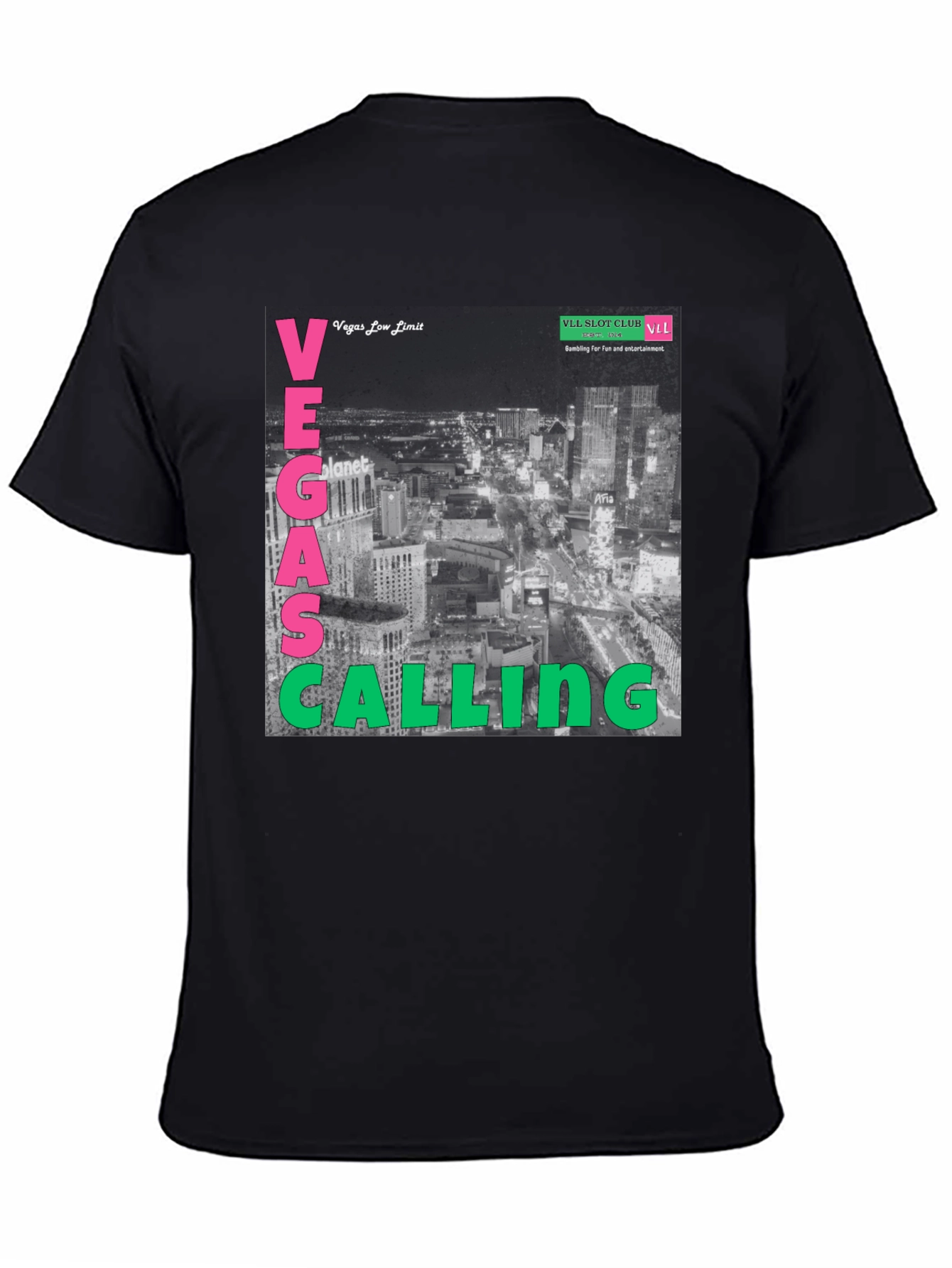 Vegas Calling Graphic T-Shirt