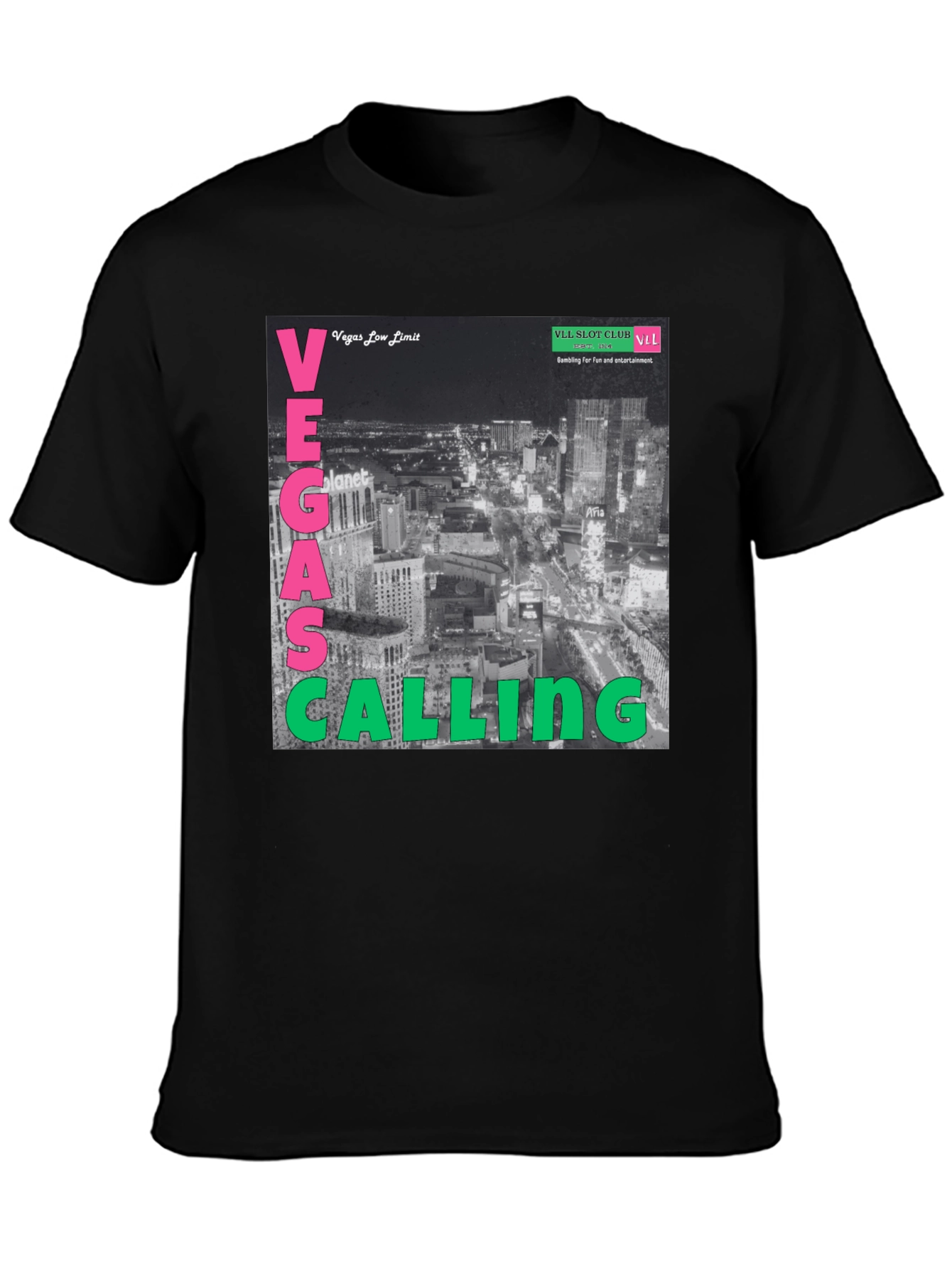 Vegas Calling Graphic T-Shirt