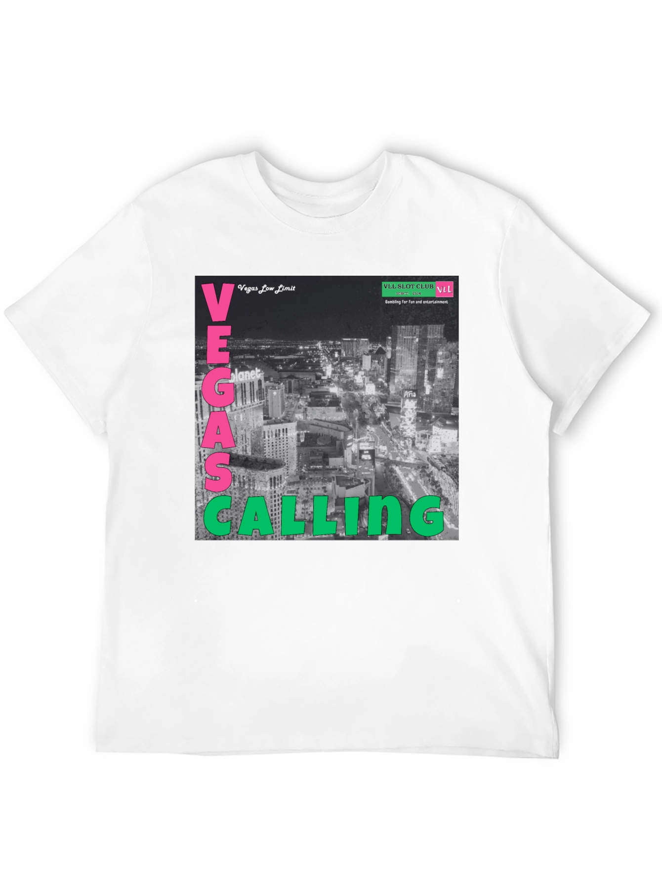 Vegas Calling Graphic T-Shirt