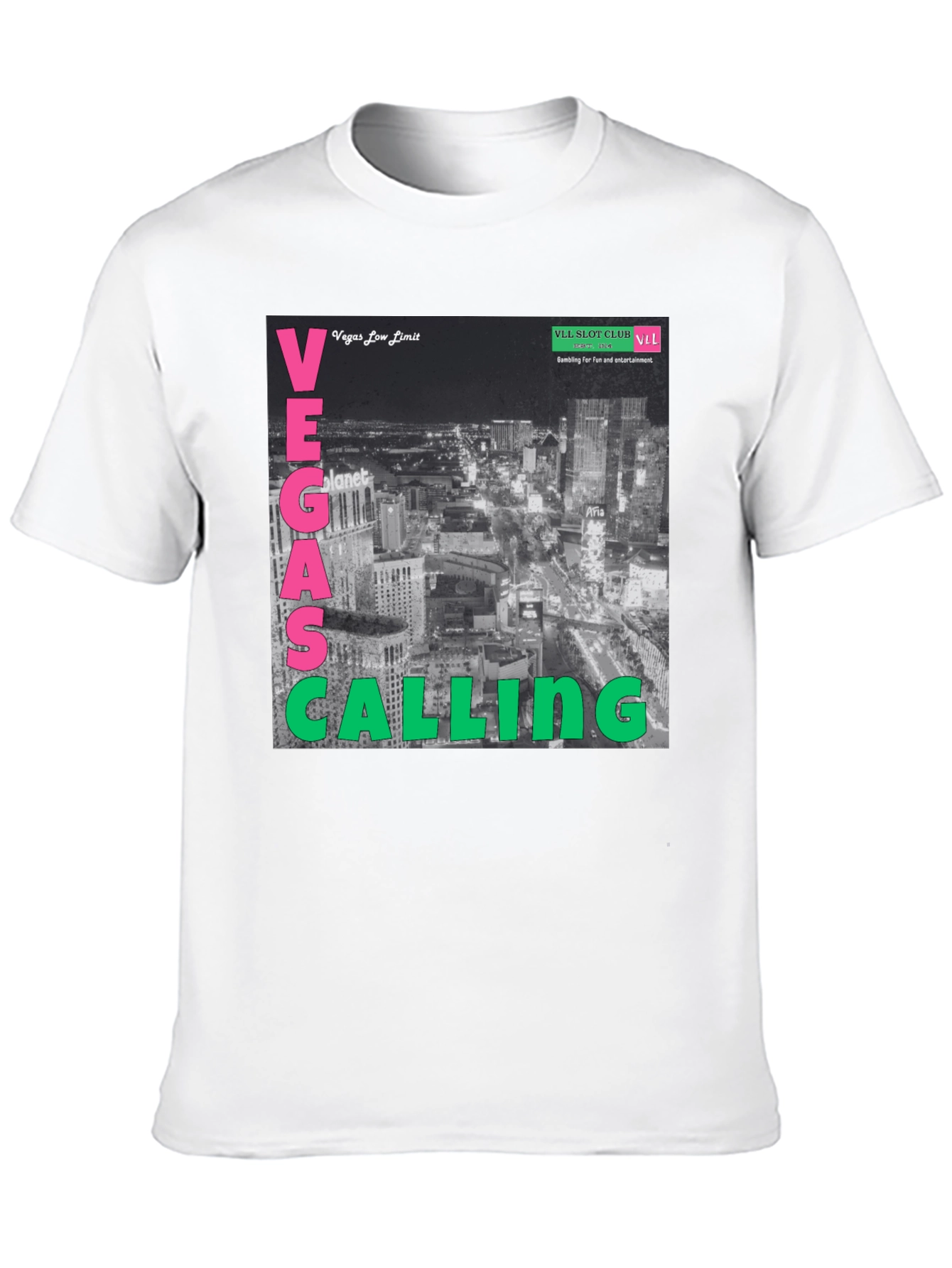 Vegas Calling Graphic T-Shirt
