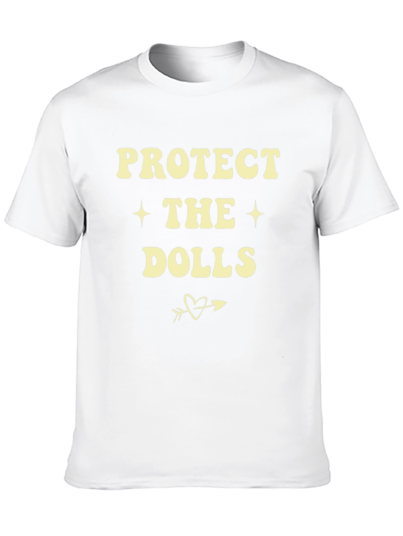Protect the Dolls Graphic Tee - Unisex Black T-Shirt