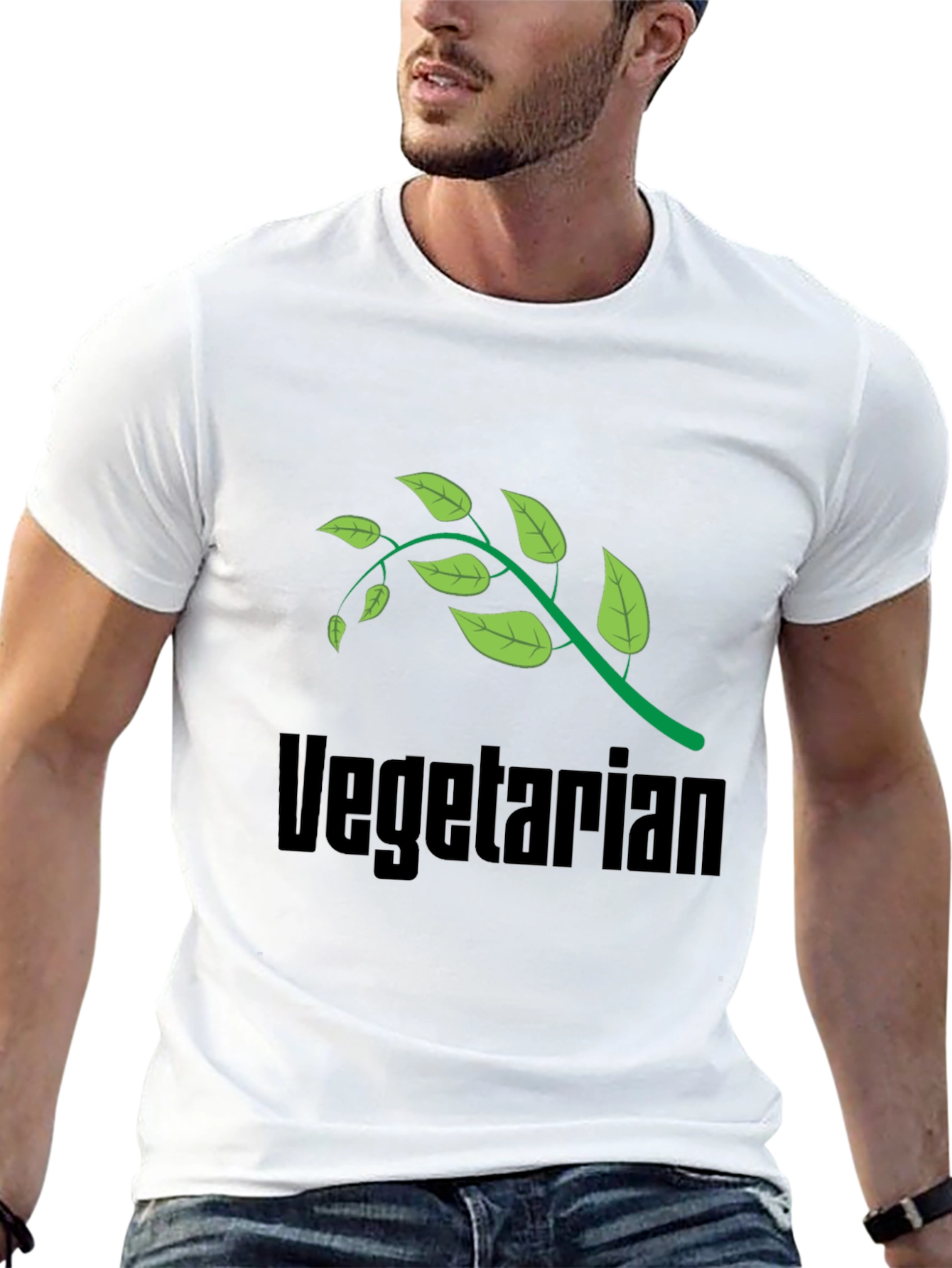 Vegetarian Graphic Tee - Vegan Lifestyle Shirt