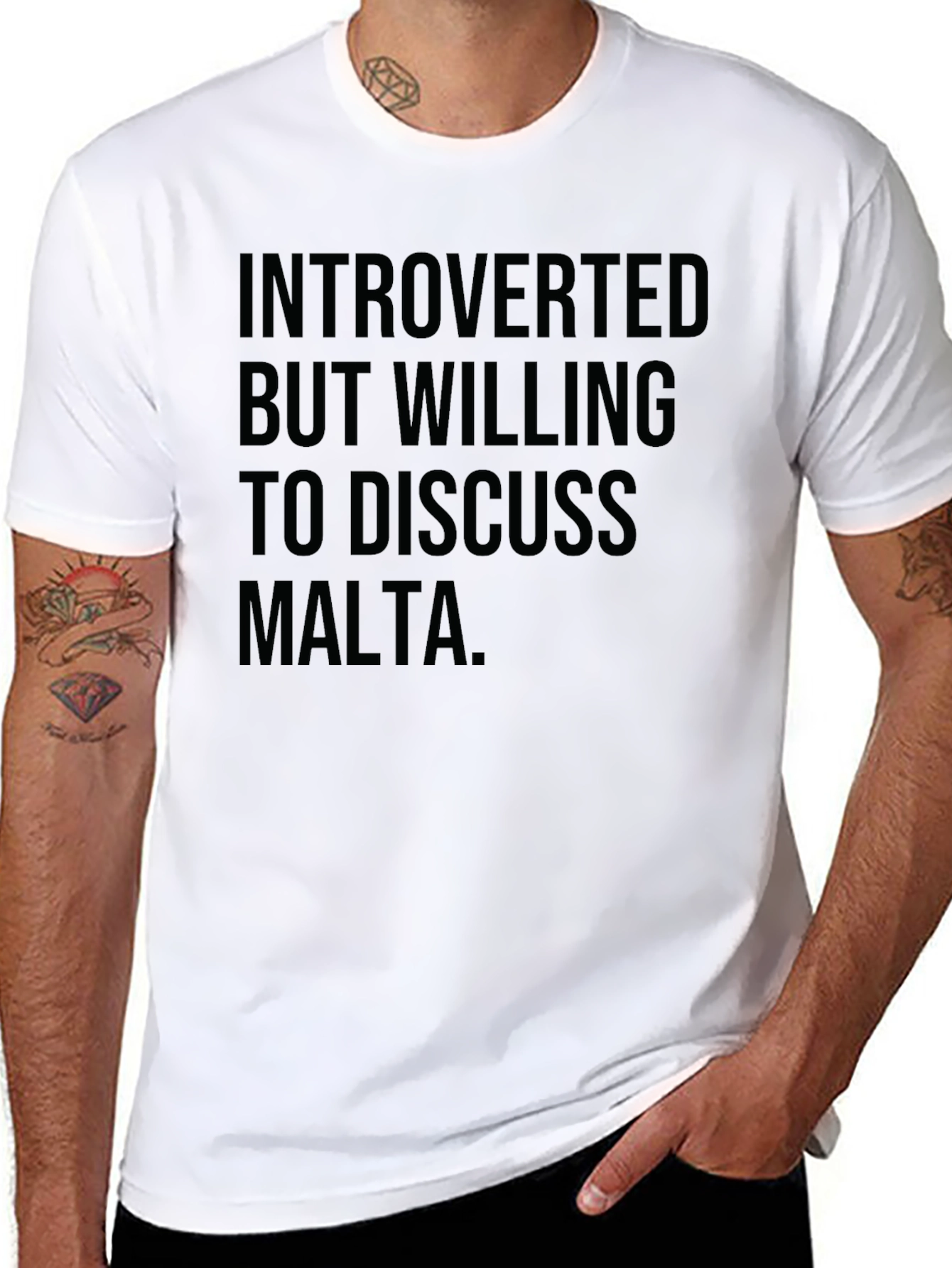 Introverted Malta T-Shirt