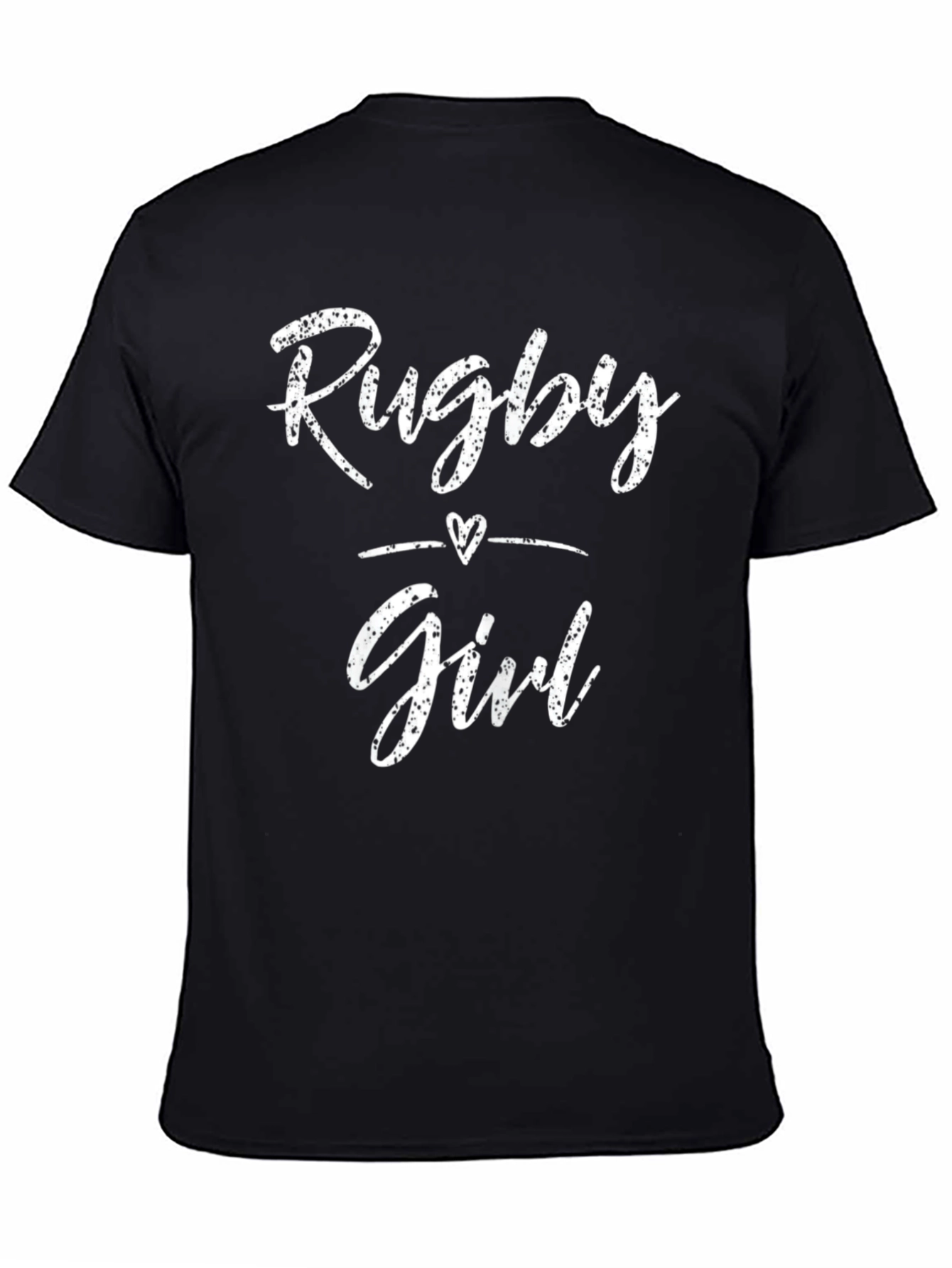 Rugby Girl Black T-Shirt