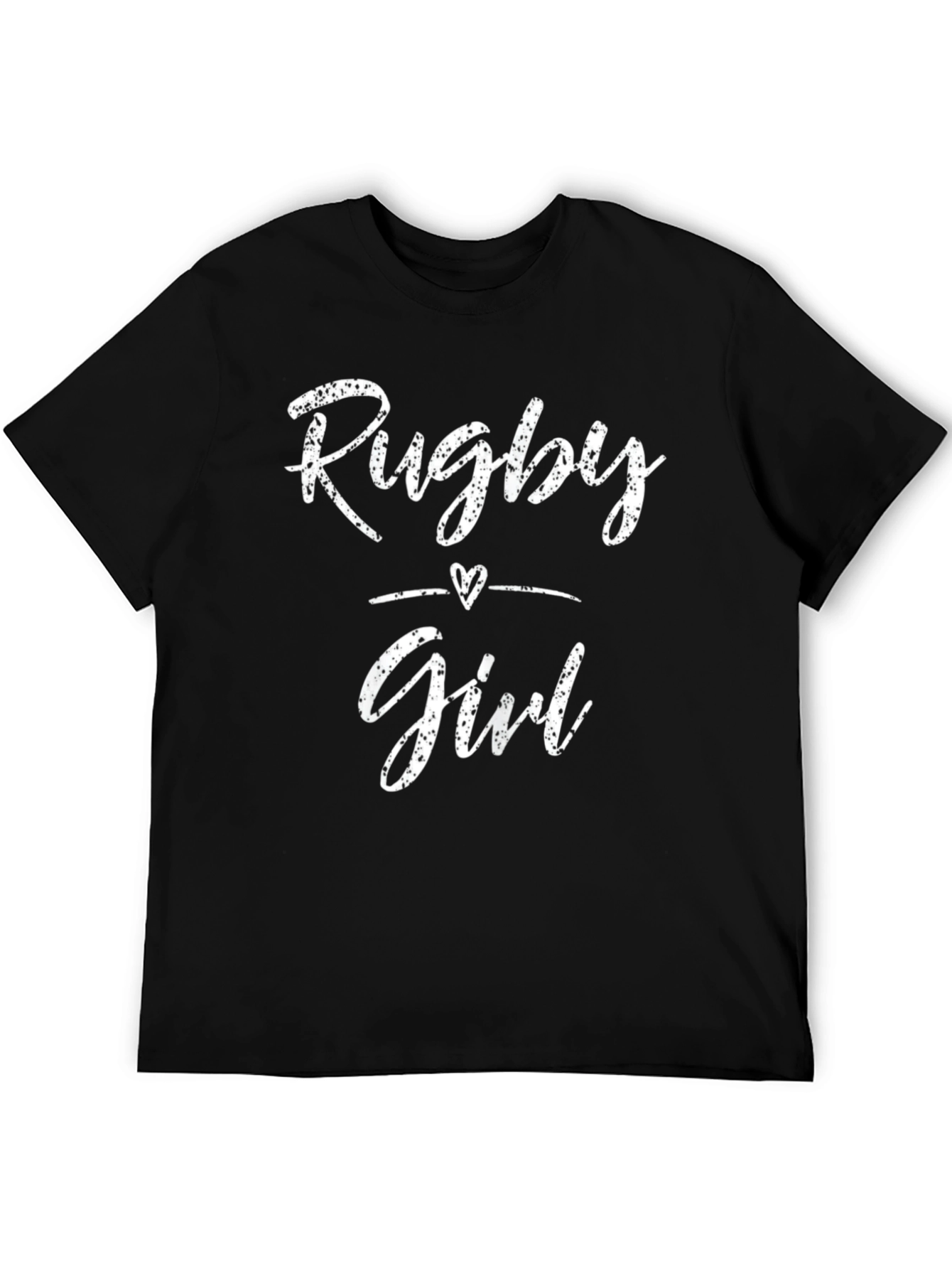 Rugby Girl Black T-Shirt