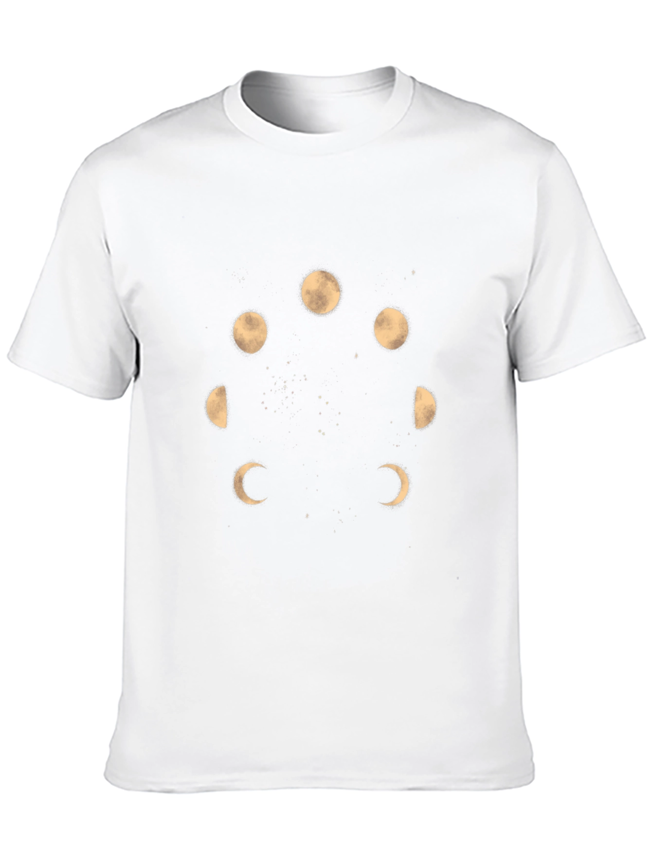 Lunar Phase T-Shirt - Black Graphic Tee