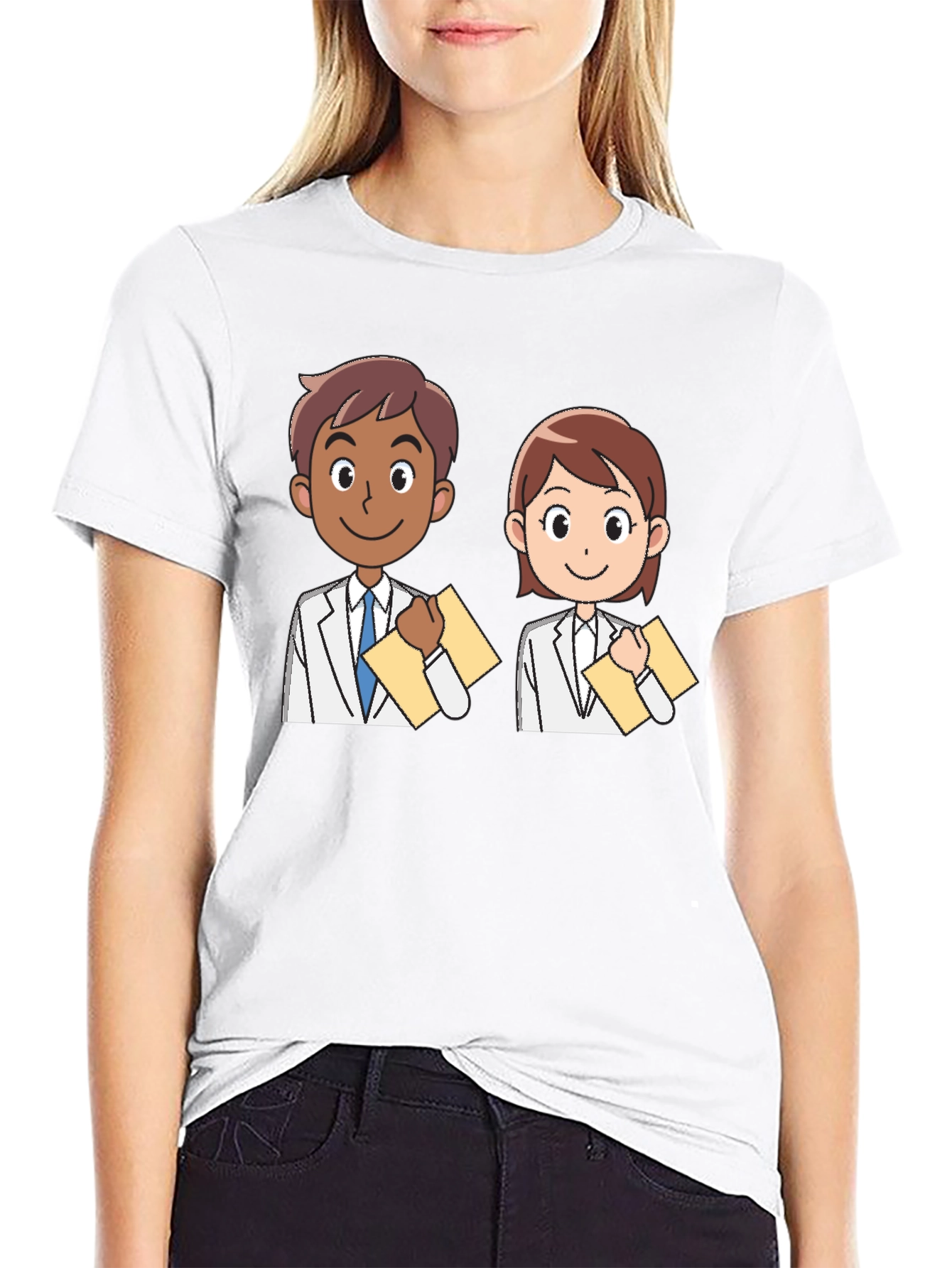 Doctors Cartoon Graphic T-Shirt