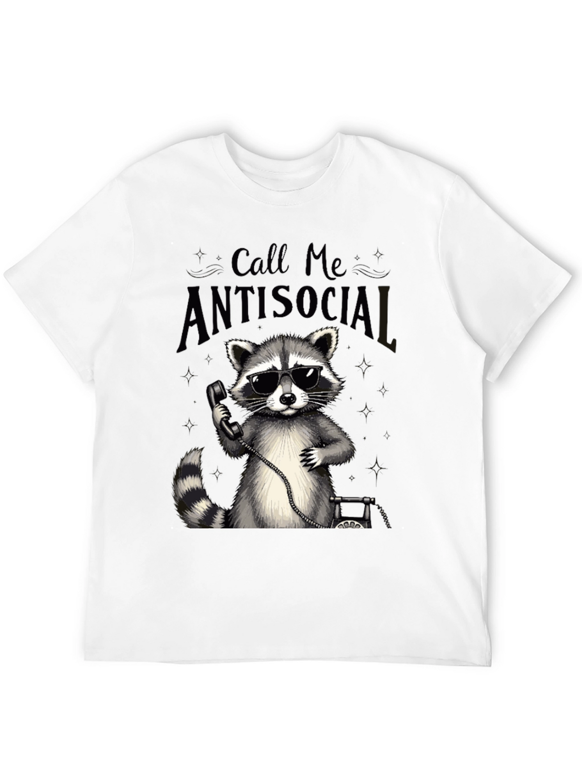 Antisocial Raccoon Graphic Tee