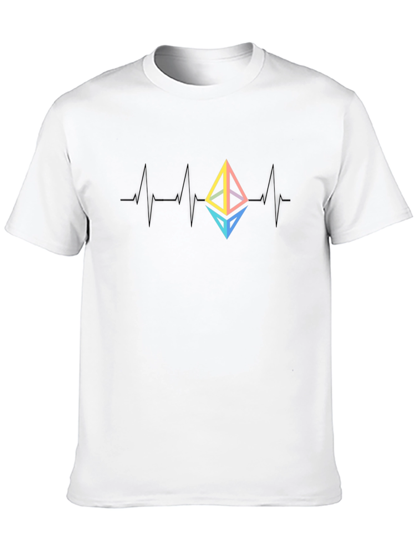 Ethereum Heartbeat T-Shirt - Crypto Lover Tee