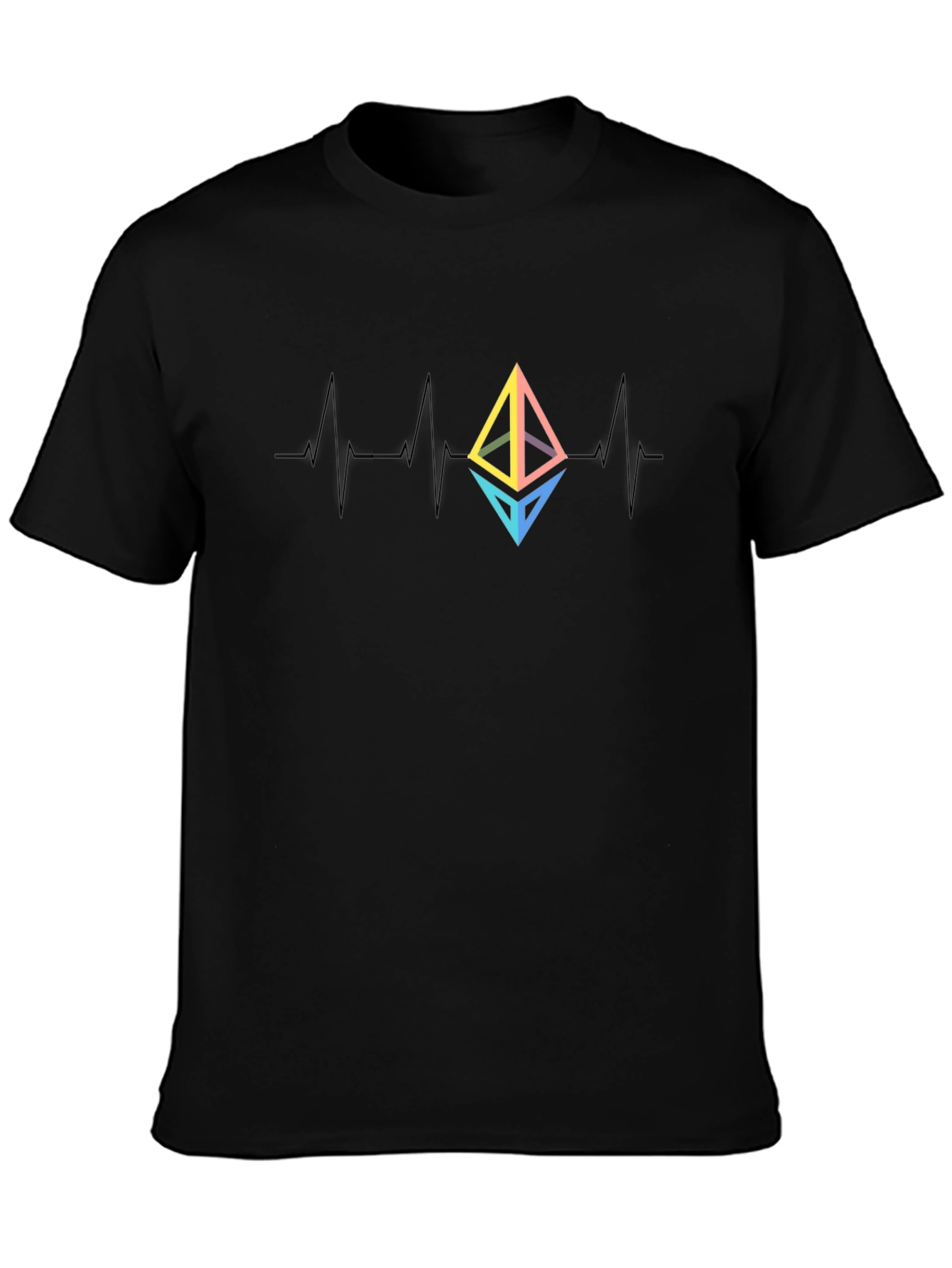 Ethereum Heartbeat T-Shirt - Crypto Lover Tee