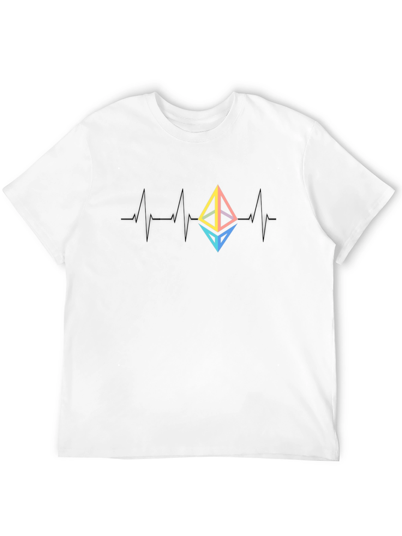 Ethereum Heartbeat T-Shirt - Crypto Lover Tee