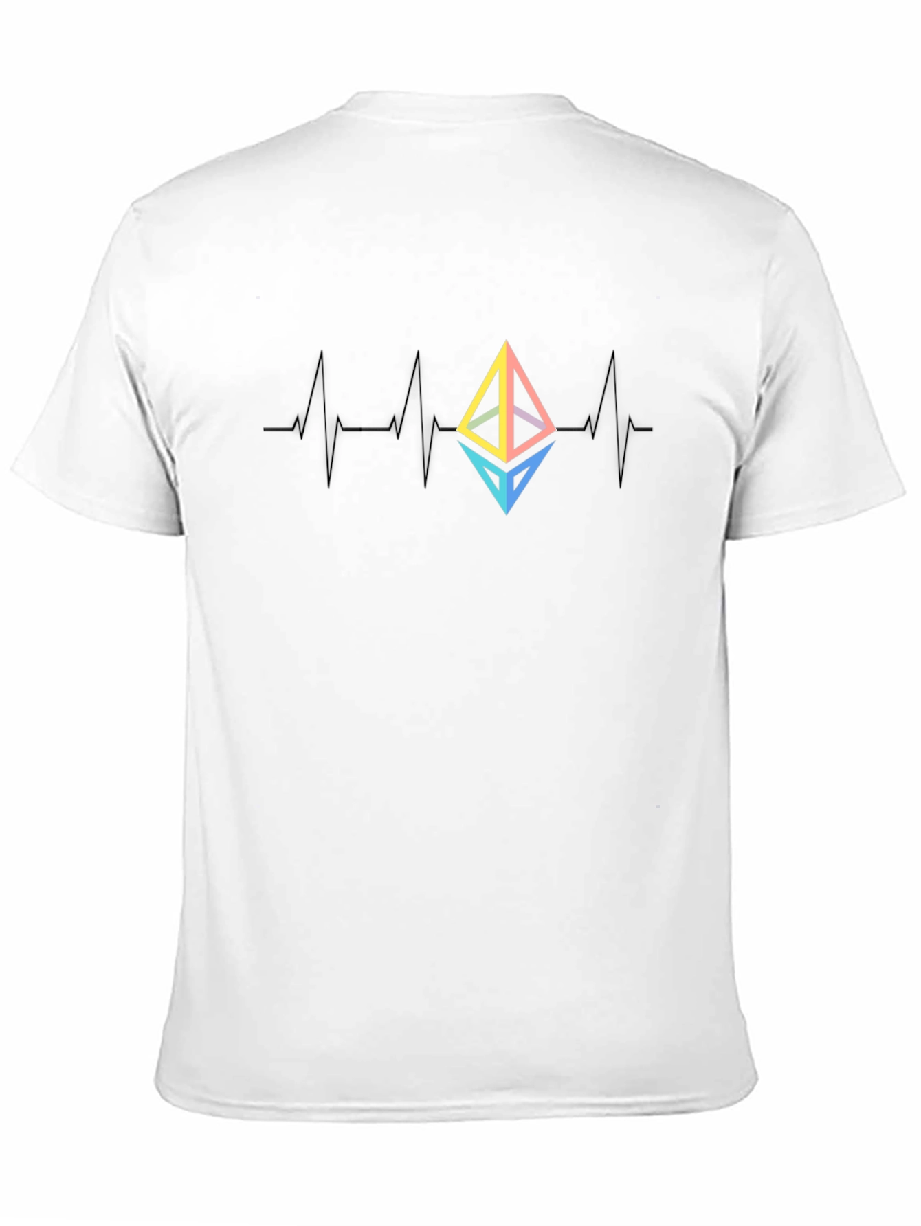Ethereum Heartbeat T-Shirt - Crypto Lover Tee