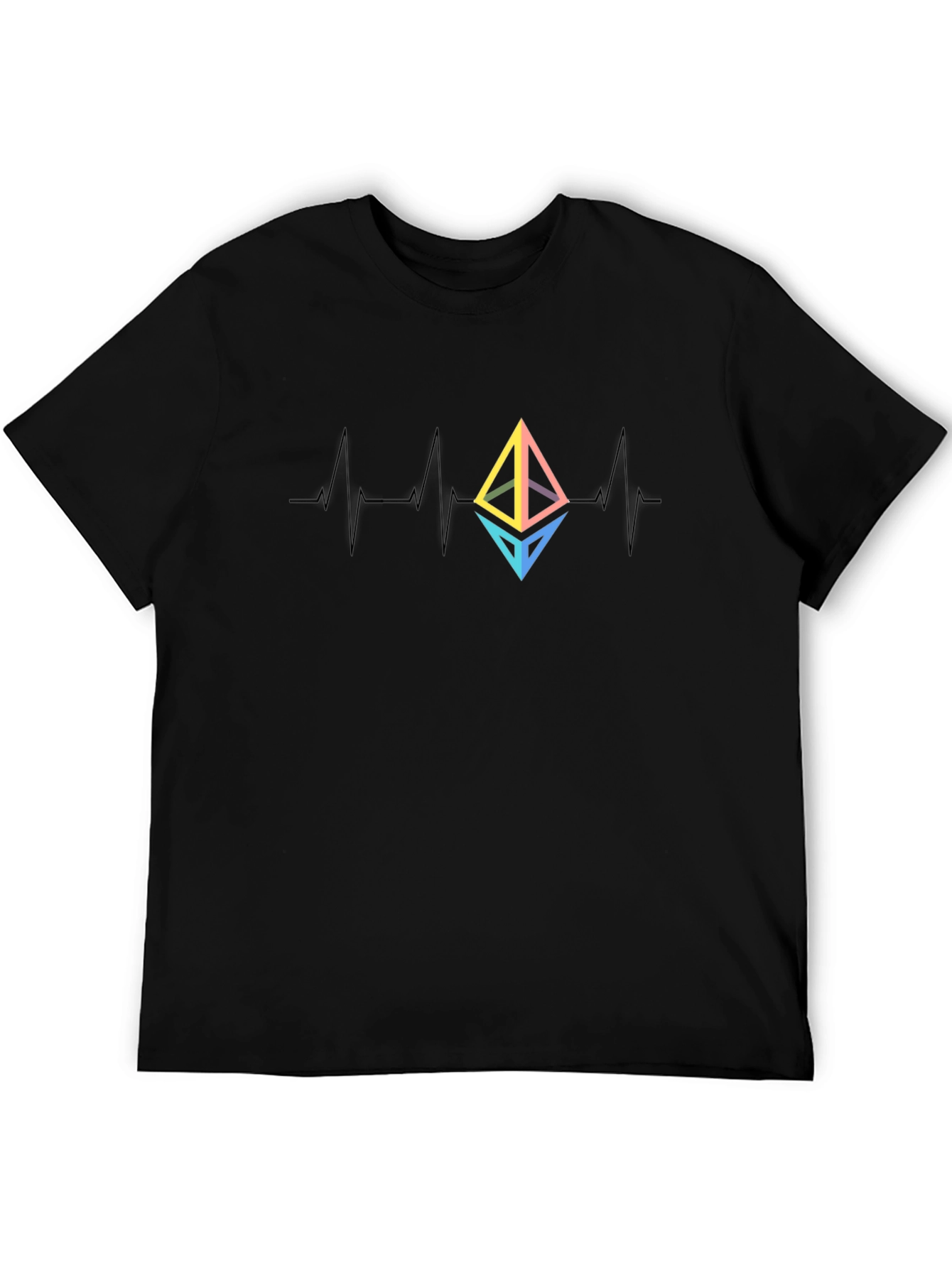 Ethereum Heartbeat T-Shirt - Crypto Lover Tee