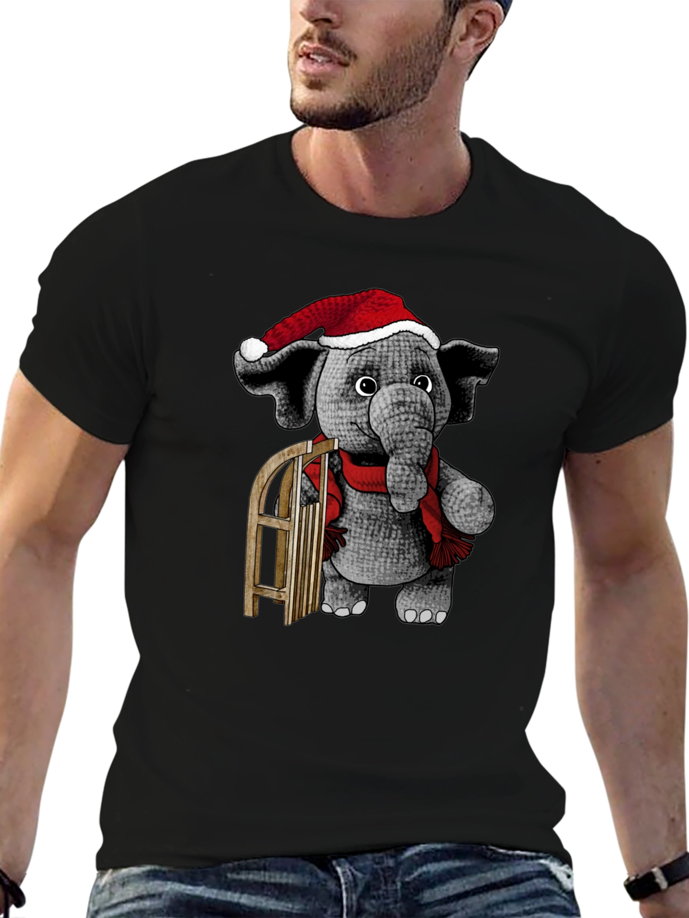 Festive Elephant T-Shirt