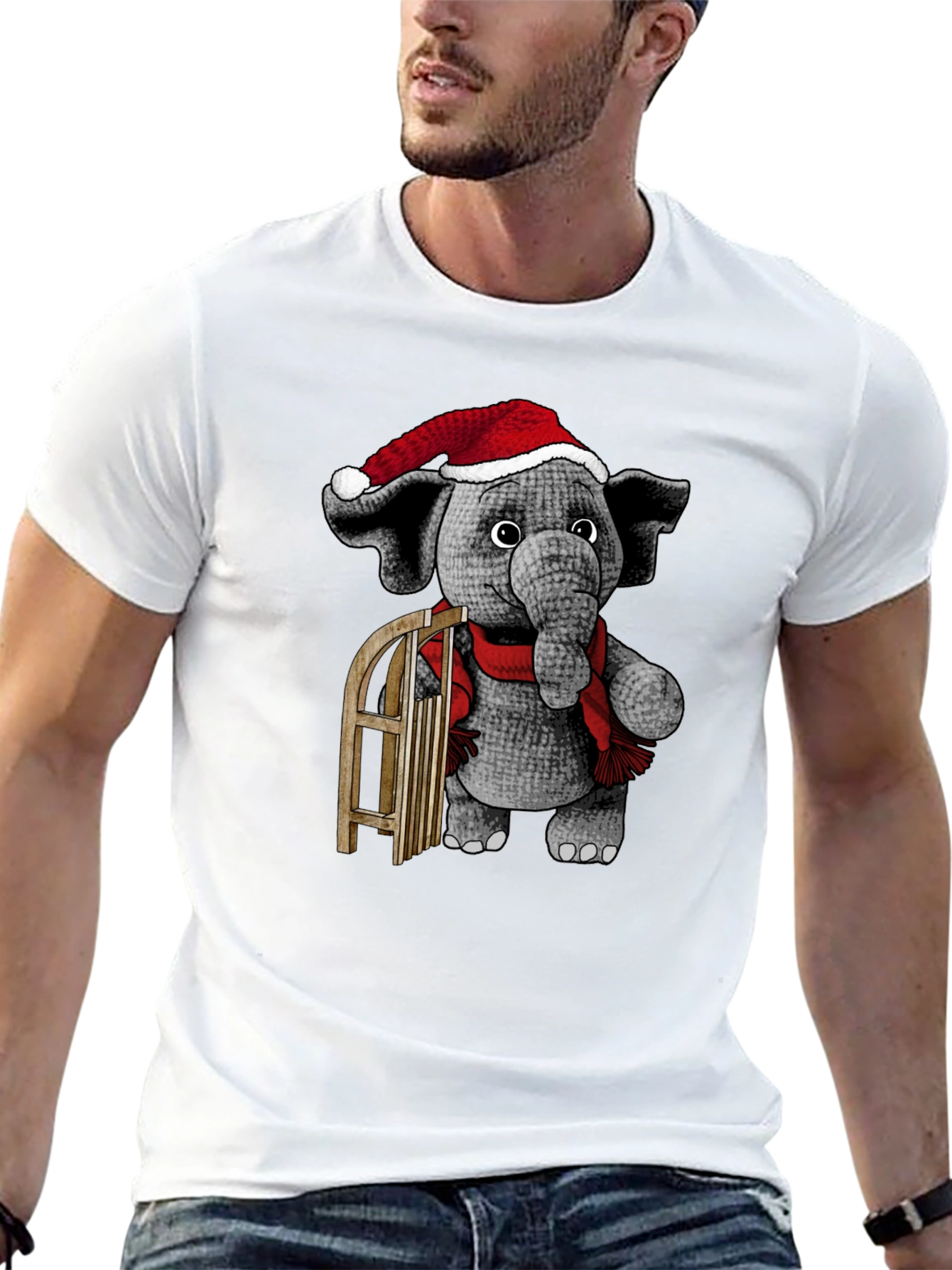 Festive Elephant T-Shirt