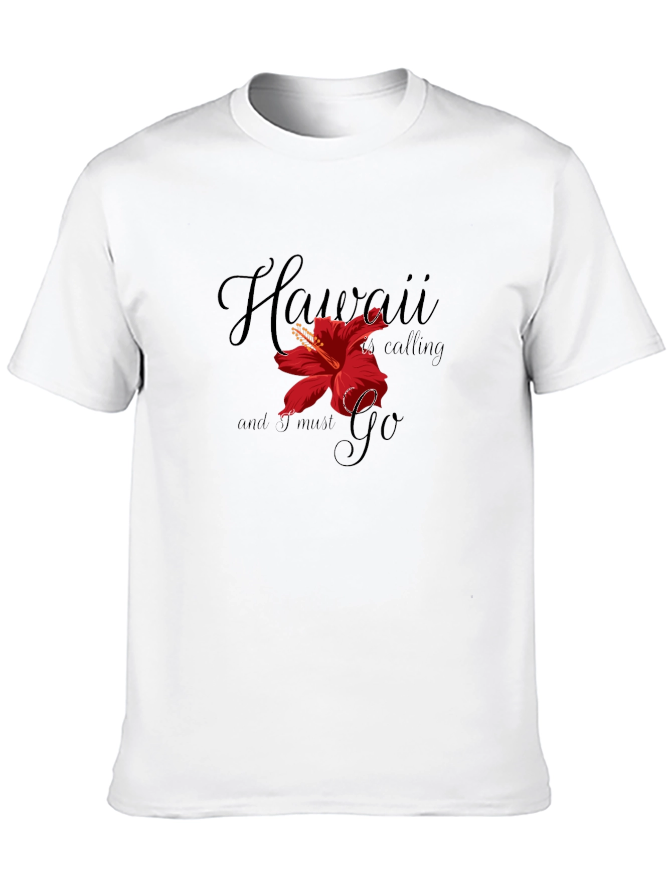 Hawaii Calling Graphic Tee - Island Style T-Shirt